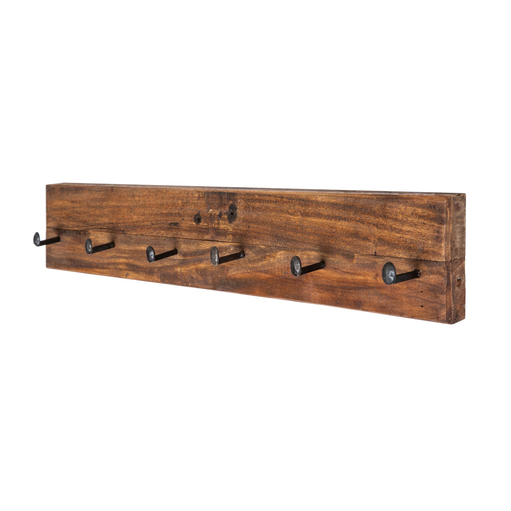 riess-ambiente Wandgarderobe HEMINGWAY XL – 90cm natur recyceltes Massivholz massiv | 04250243586793
