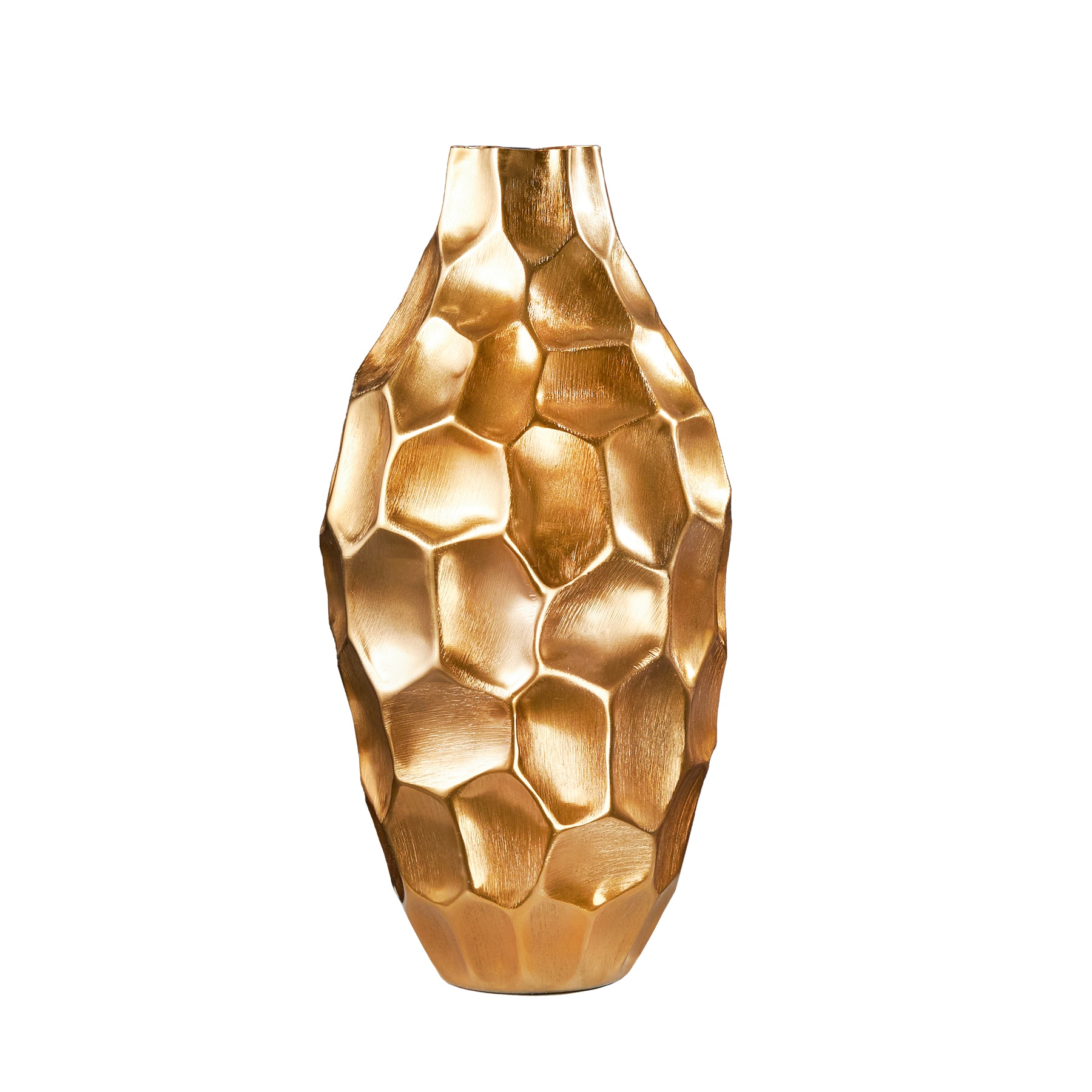 riess-ambiente Vase ORGANIC ORIENT - 45cm gold Hammerschlag Design - Bild 1