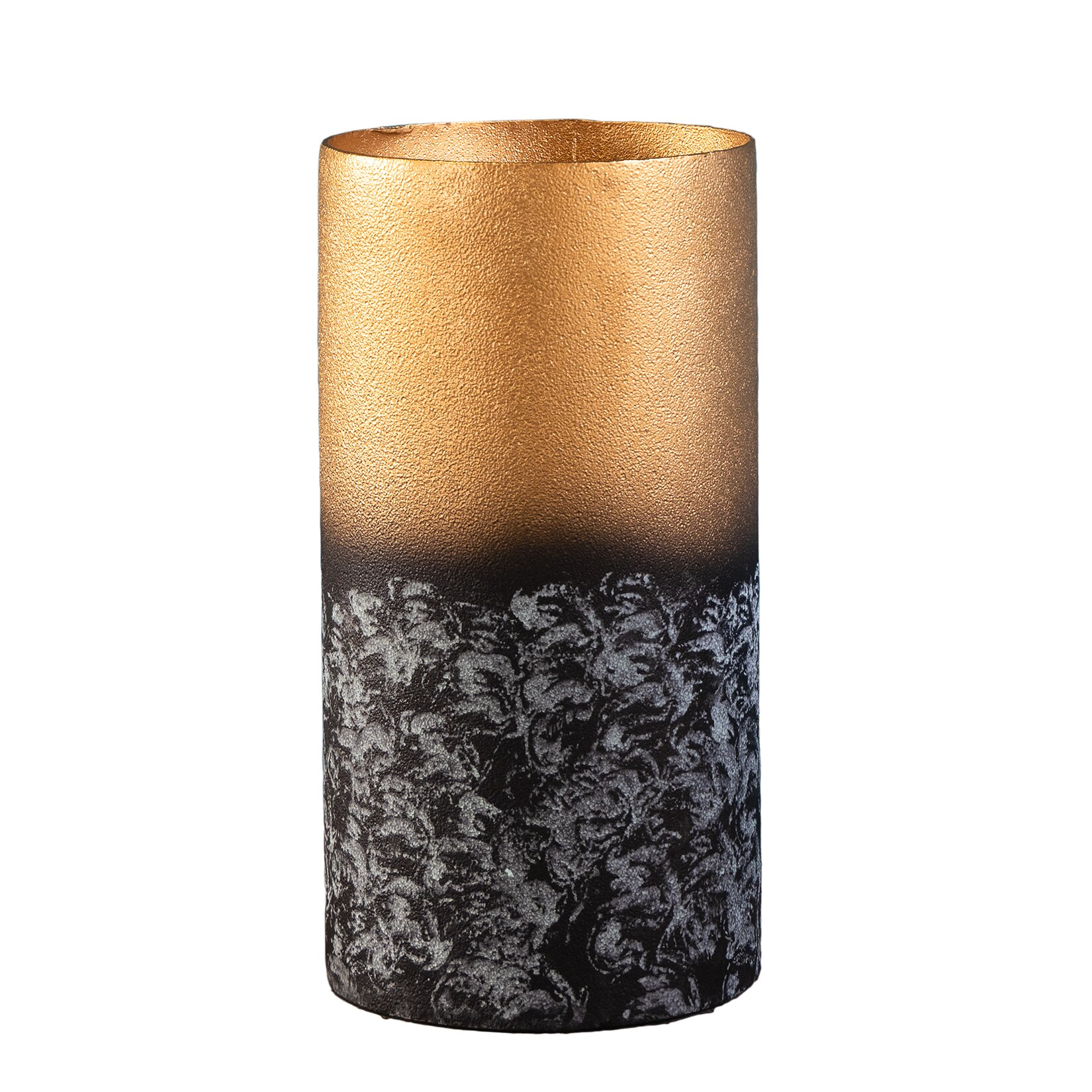 riess-ambiente Vase ABSTRACT – 30cm gold Metall Patina handmade | 04251561902487