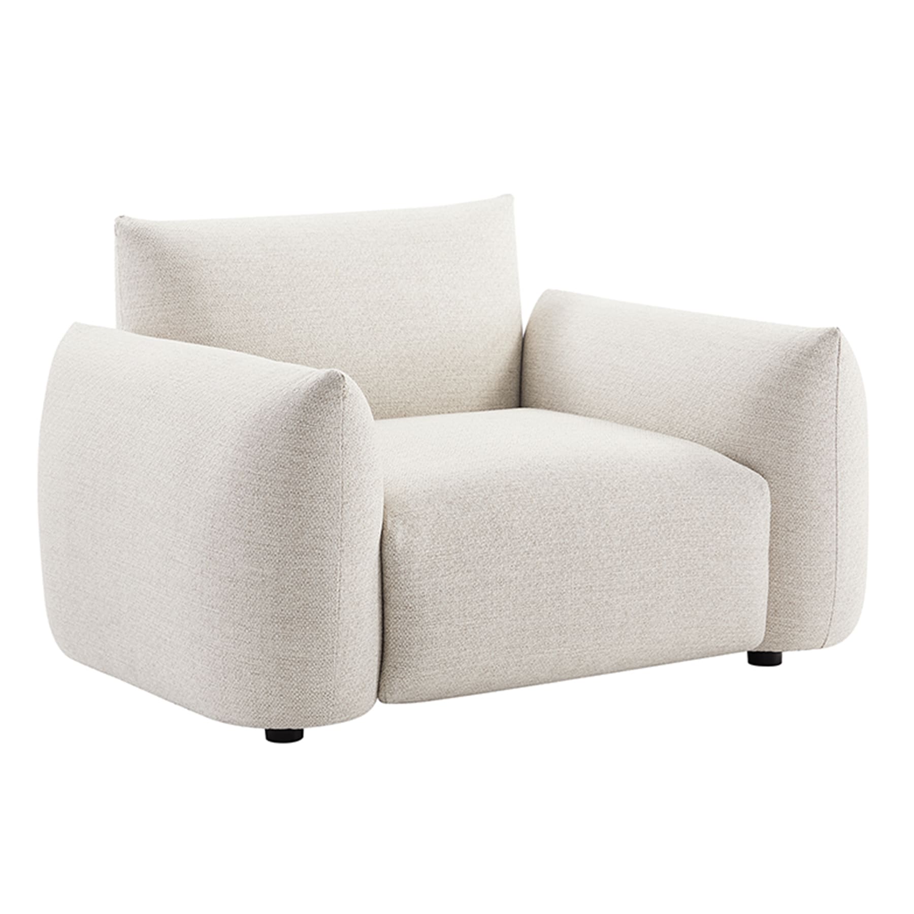 riess-ambiente Outdoor Gartensessel SEAHAWK creme Aluminium Olefin 1-Sitzer Sofa wetterfest - Bild 1