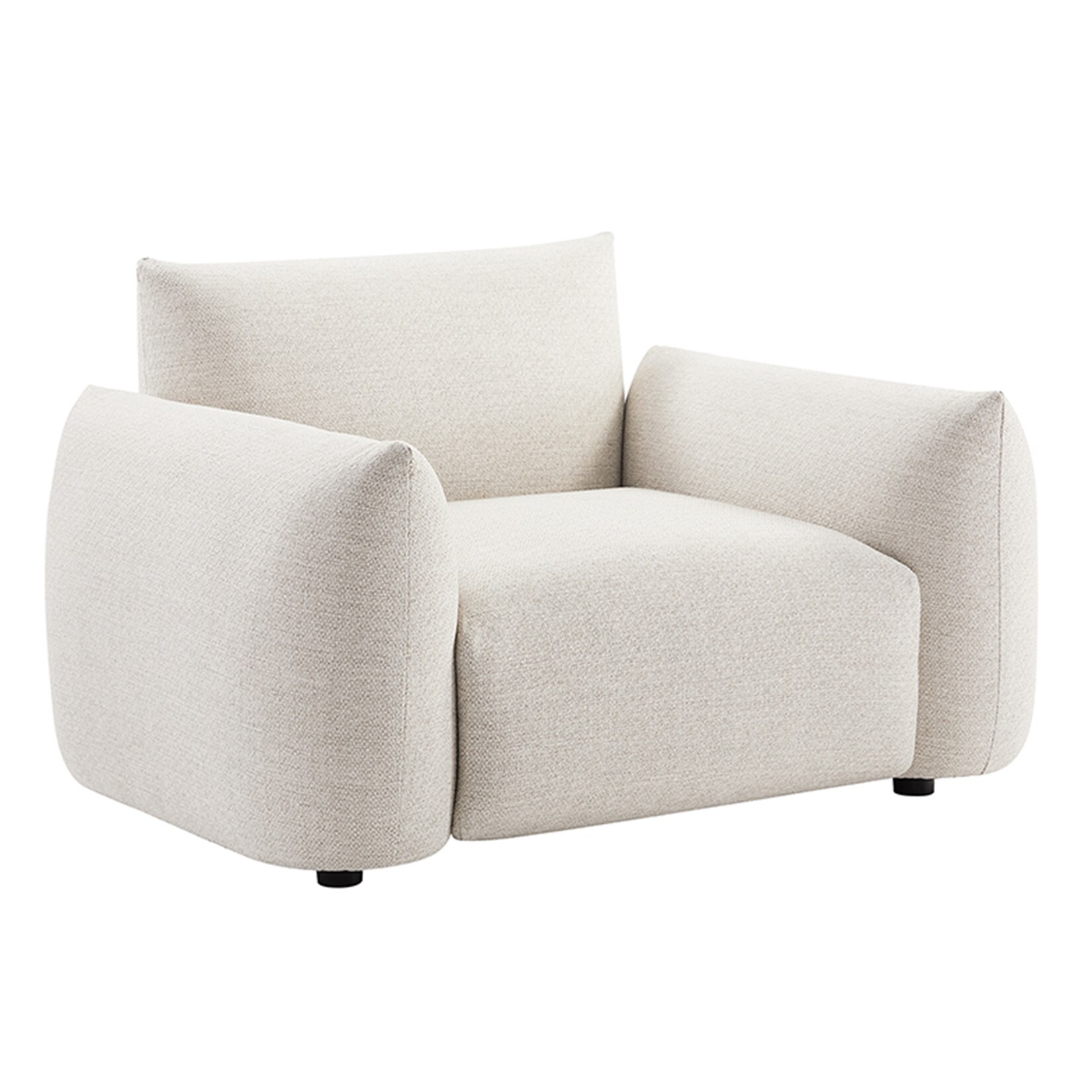 riess-ambiente Outdoor Gartensessel SEAHAWK creme Aluminium Olefin 1-Sitzer Sofa wetterfest | 04251561919621