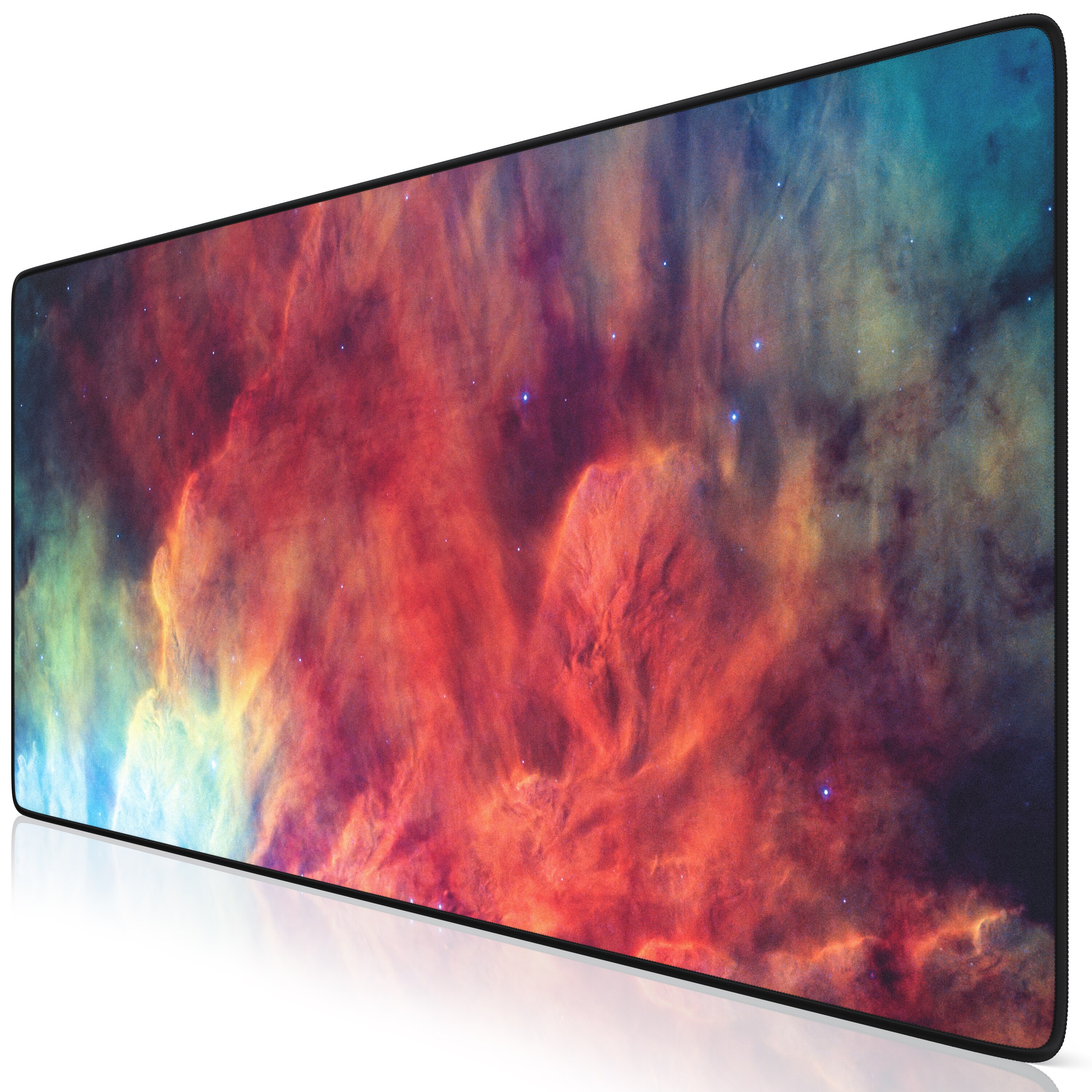 Titanwolf Gaming Mauspad, 900 x 400mm XXL Mousepad, verbessert Pr&auml;zision & Geschwindigkeit, Lagoon Nebula - Bild 1