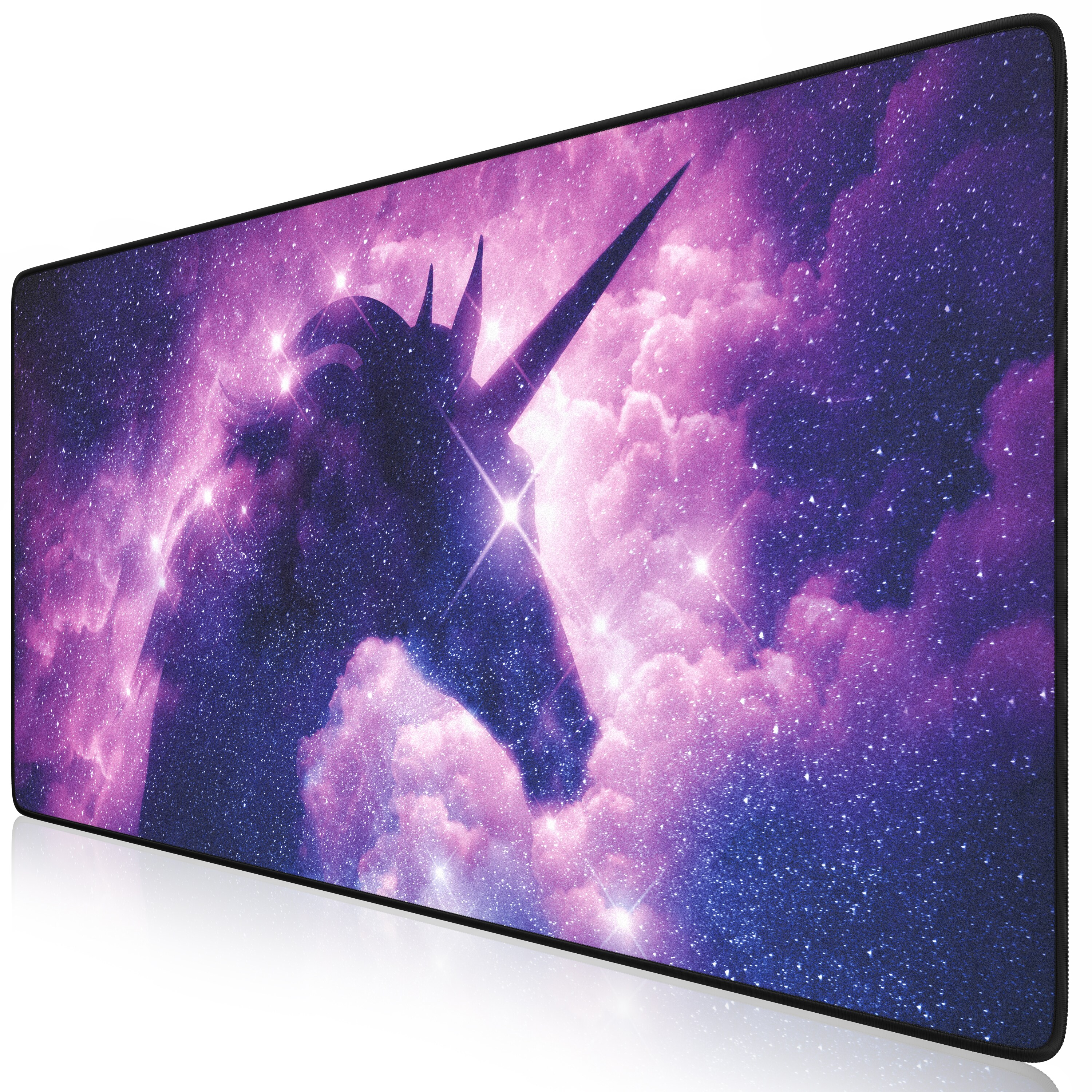 Titanwolf Gaming Mauspad, 900 x 400mm XXL Mousepad, verbessert Pr&auml;zision & Geschwindigkeit, Unicorn - Bild 1
