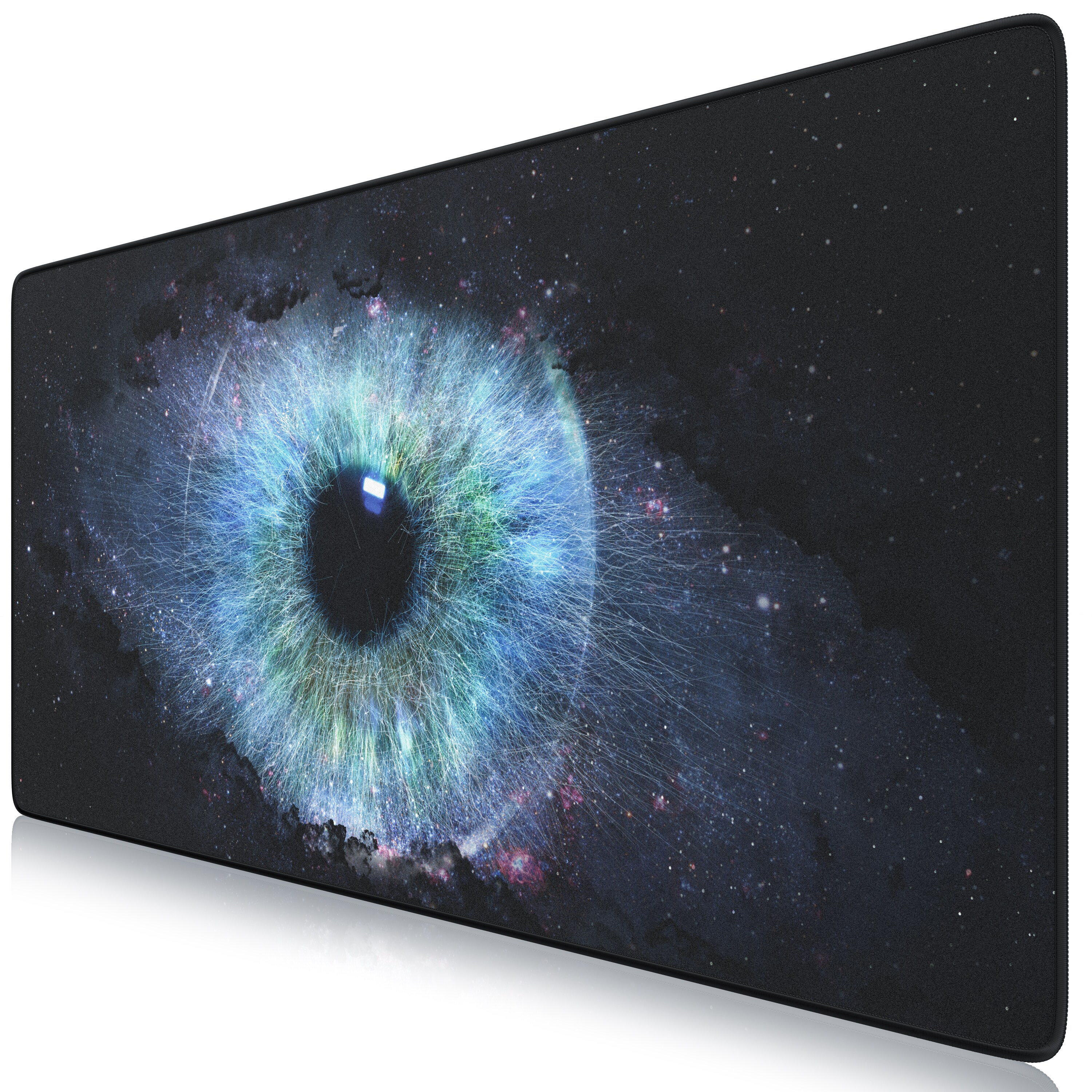 Titanwolf Gaming Mauspad, 900 x 400mm XXL Mousepad, verbessert Pr&auml;zision & Geschwindigkeit, Galaxy Eye - Bild 1