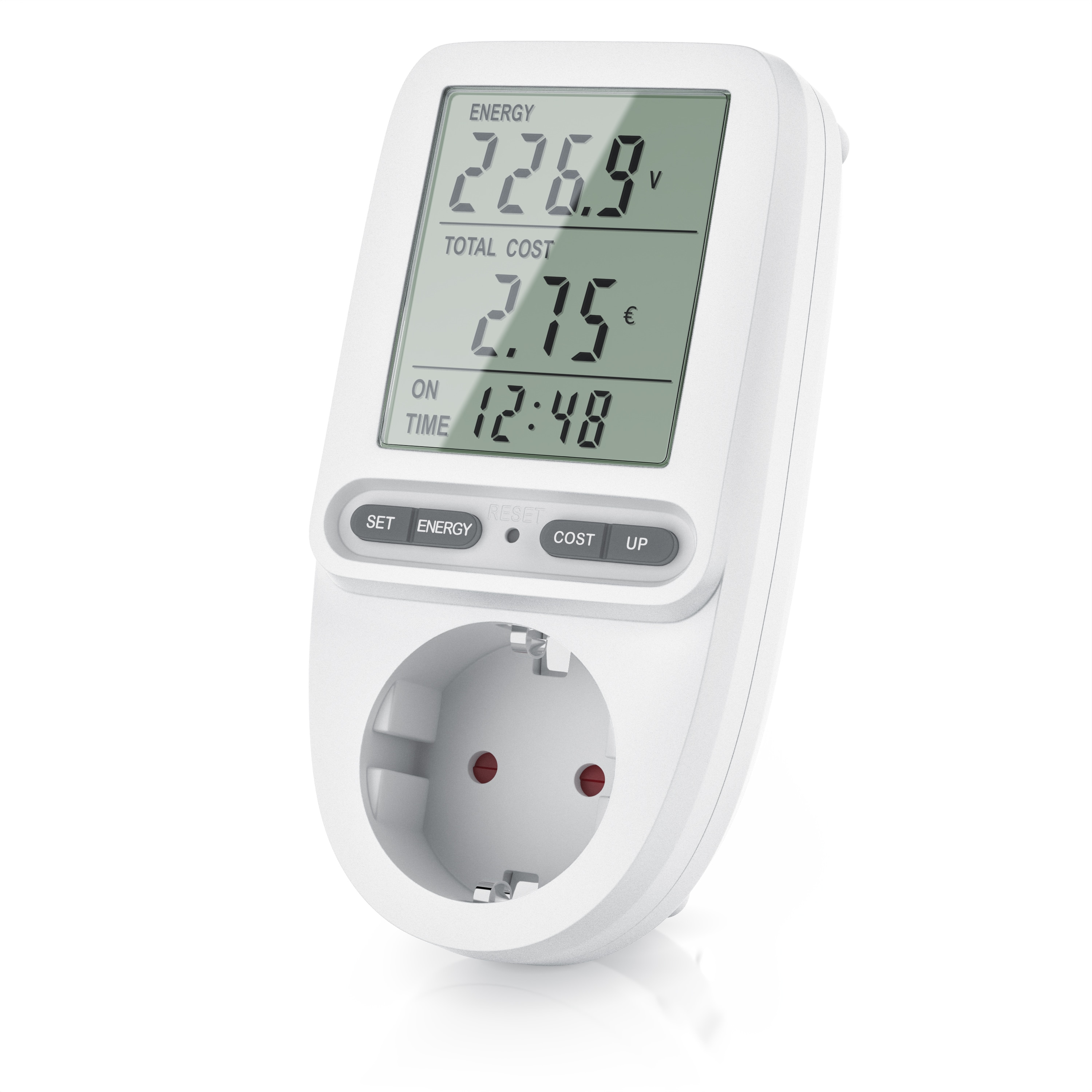 BEARWARE Energiekostenmessger&auml;t Stromkostenmessger&auml;t, max. 3680 W, Strommesser, Stromverbrauchsz&auml;hler - Bild 1
