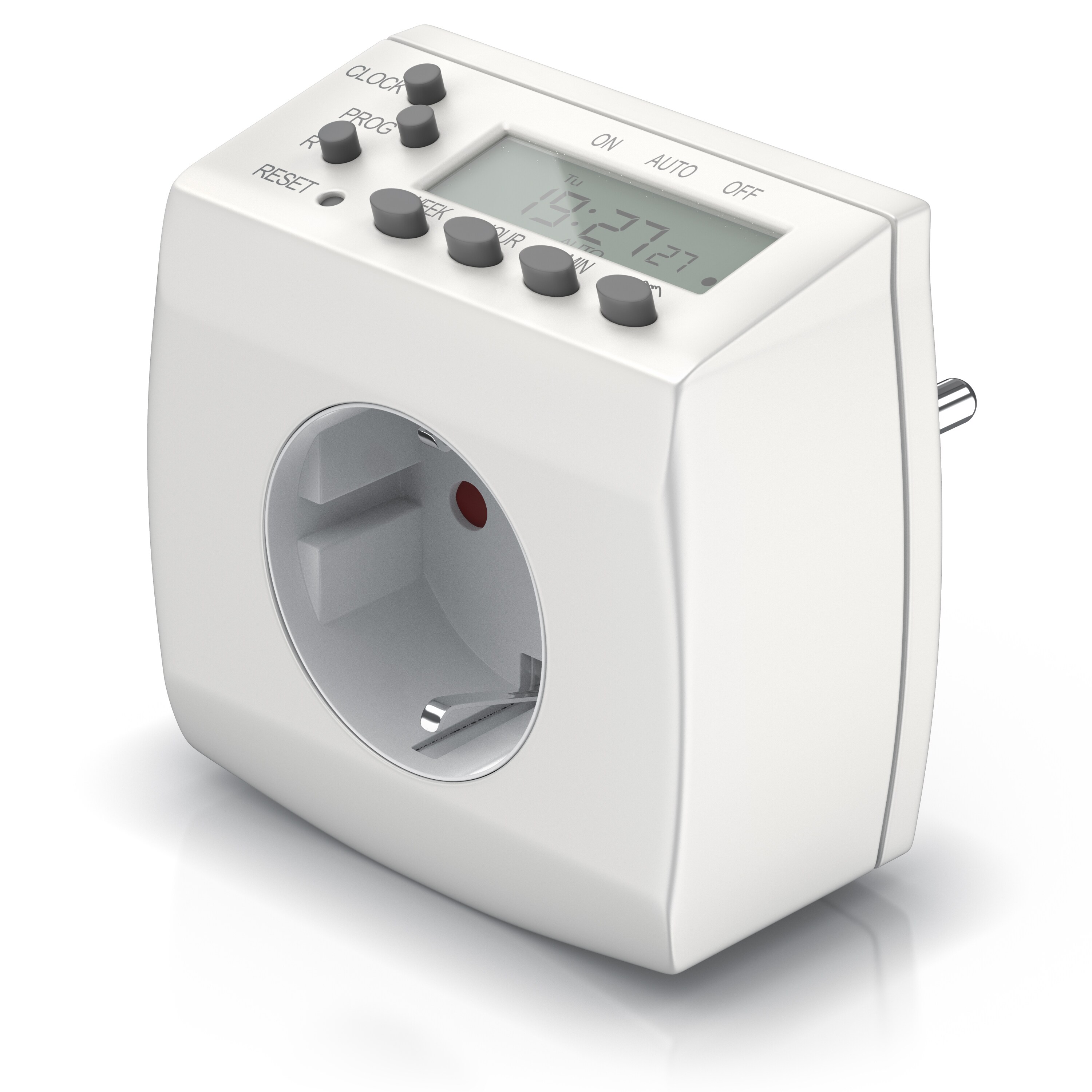 BEARWARE digitale Zeitschaltuhr in kompakter Bauform Kinderschutzsicherung / Zufallsschaltung - Bild 1