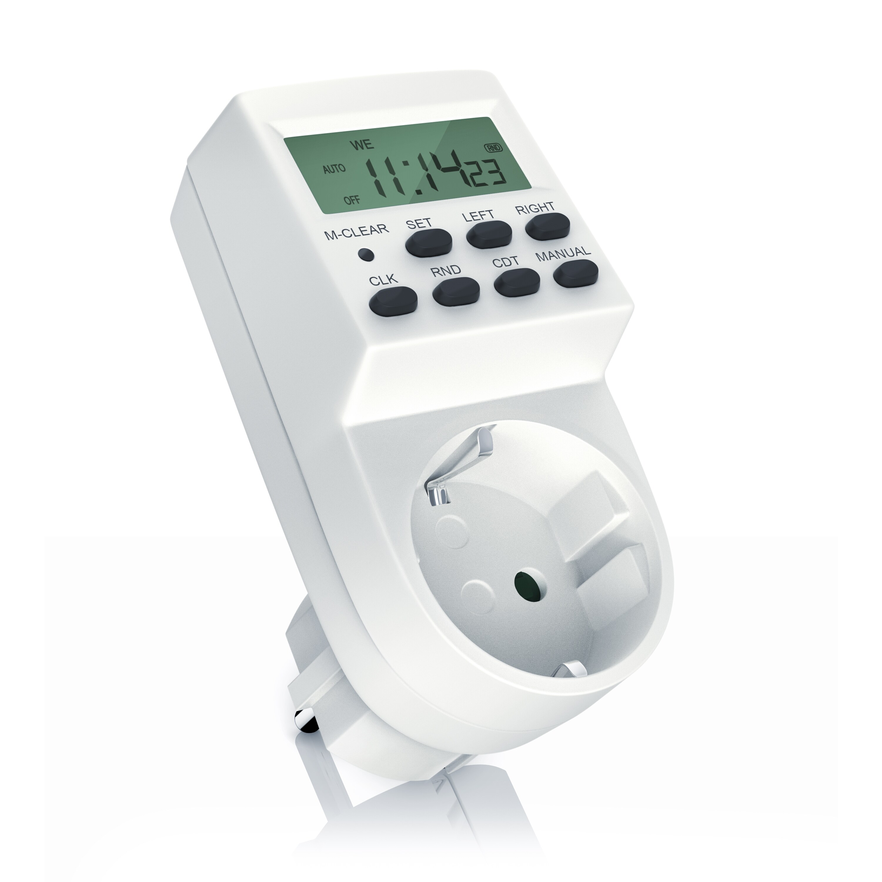 Brandson Zeitschaltuhr mit Kinderschutzsicherung 1,5 LCD Display / 20 ON/OFF Programme - Bild 1