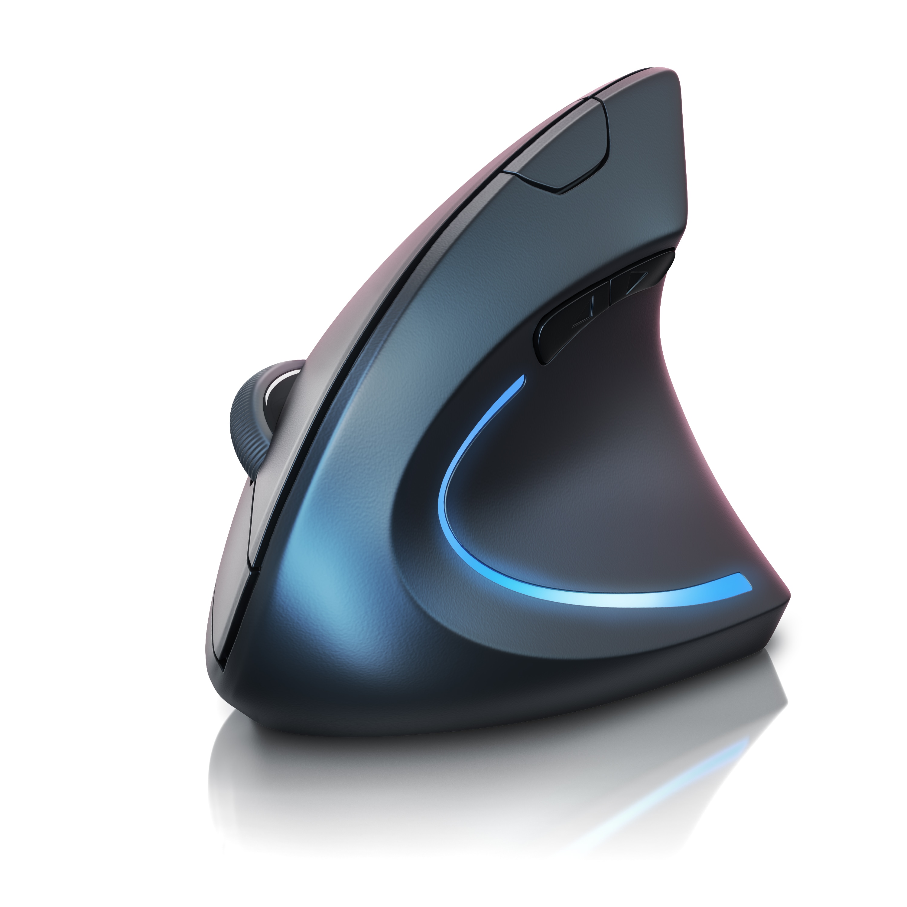 TITANWOLF - Maus Vertikal Wireless - ergonomische Funk Vertikalmaus 2,4 Ghz - USB Vertical Mouse - Funkmaus ergonomisches Design - armschonend - Bild 1