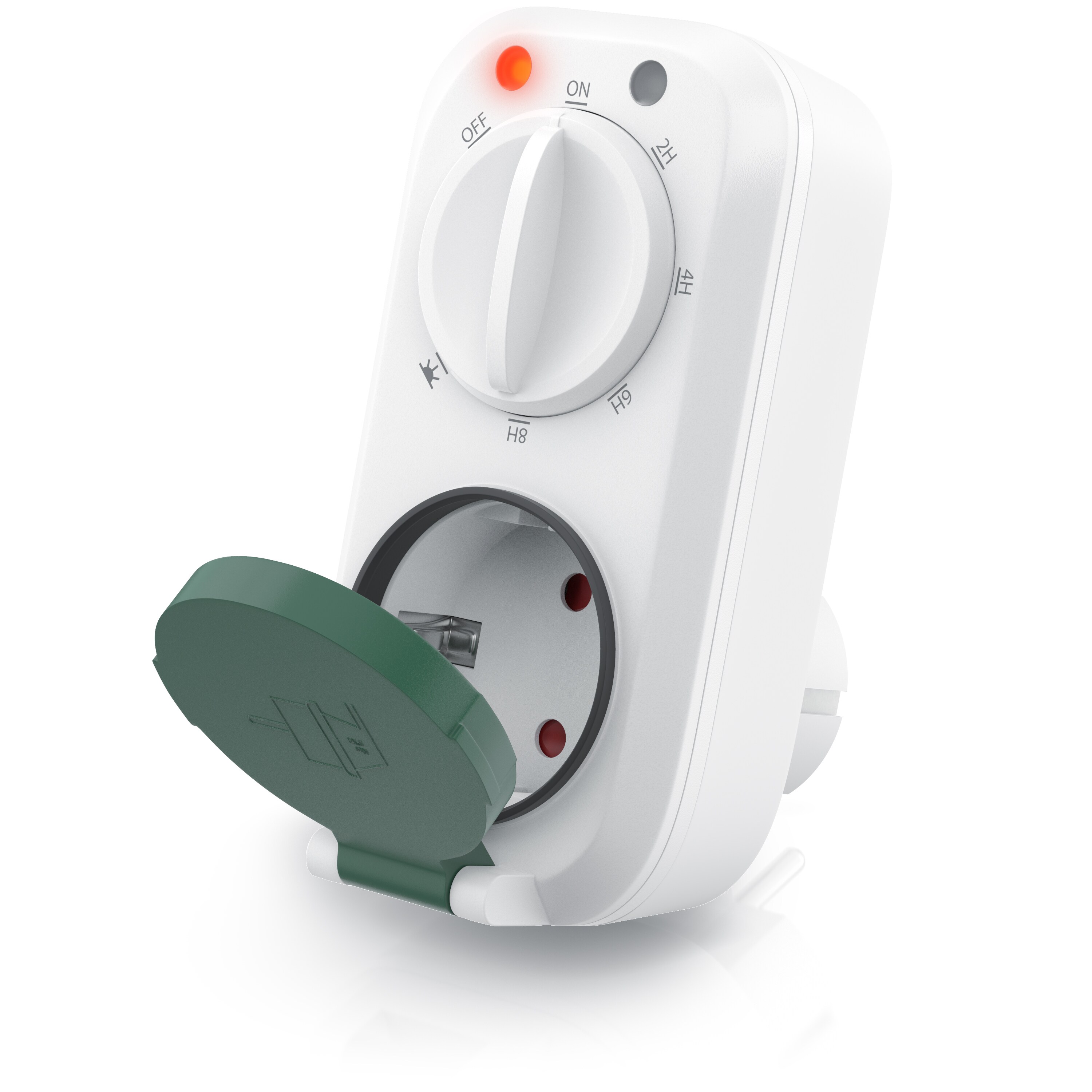 CSL Outdoor Countdown Timer mit D&auml;mmerungsschalter - Zeitschaltuhr mit Schutzkappe - Bild 1