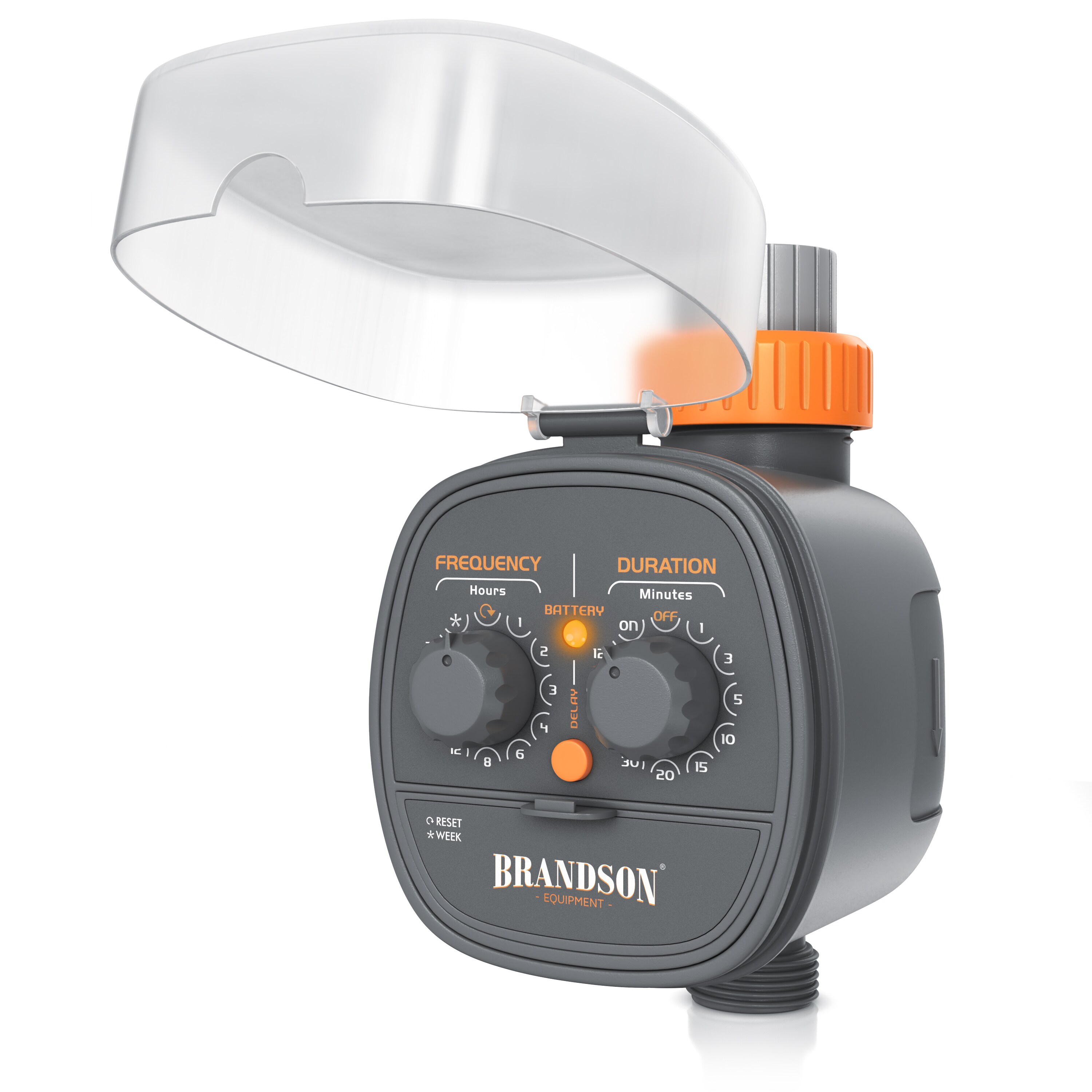 Brandson Bew&auml;sserungssteuerung - Bew&auml;sserungsuhr - Wasserzeitschaltuhr - Bew&auml;sserungssystem - Bew&auml;sserungsprogramm Dauer 1 bis 120 Min.-Zyklus 1-72 - Bild 1