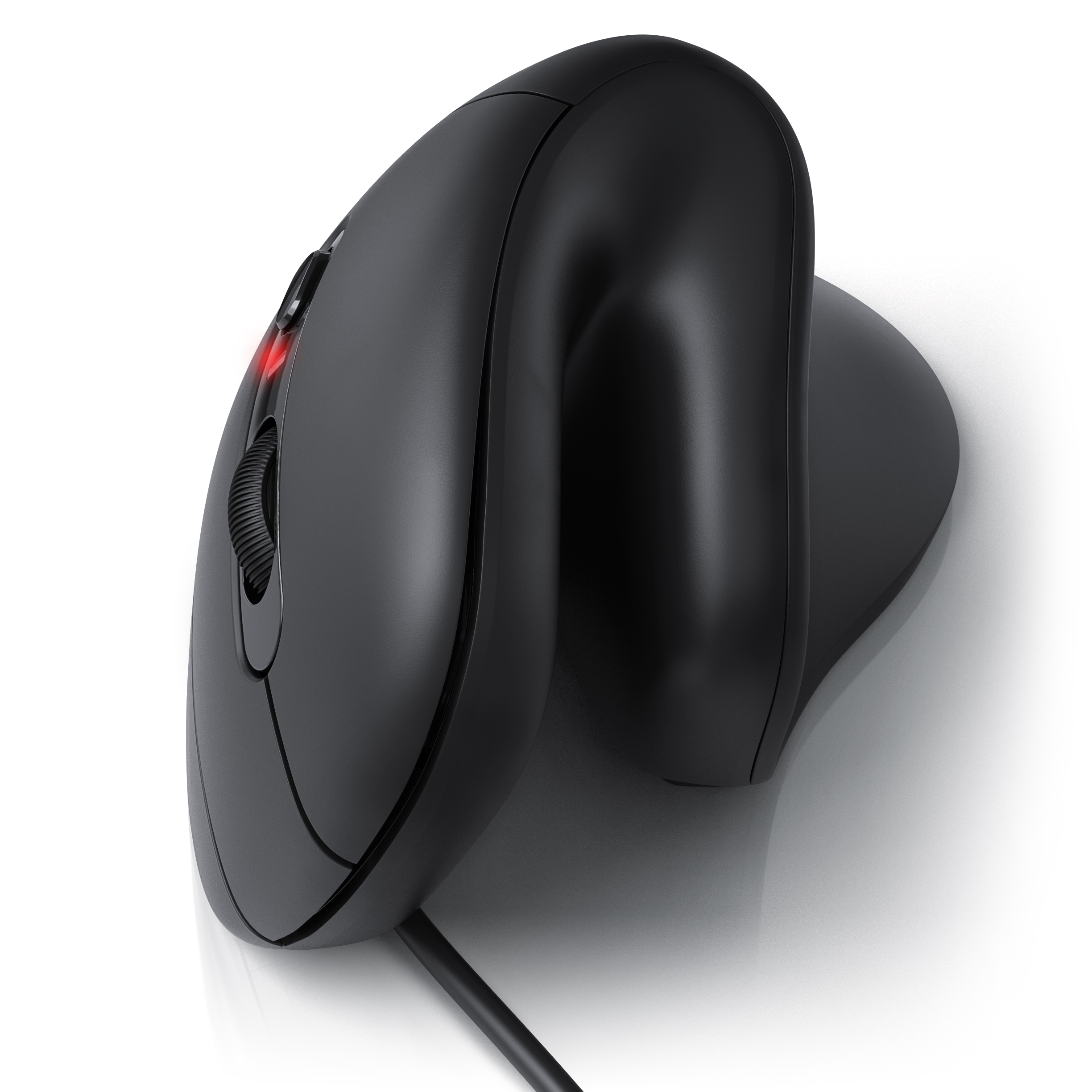 CSL ergonomische Maus, kabelgebunden, 125 dpi, optische Vertikal Mouse - Vertikalmaus - ergonomisch - Bild 1