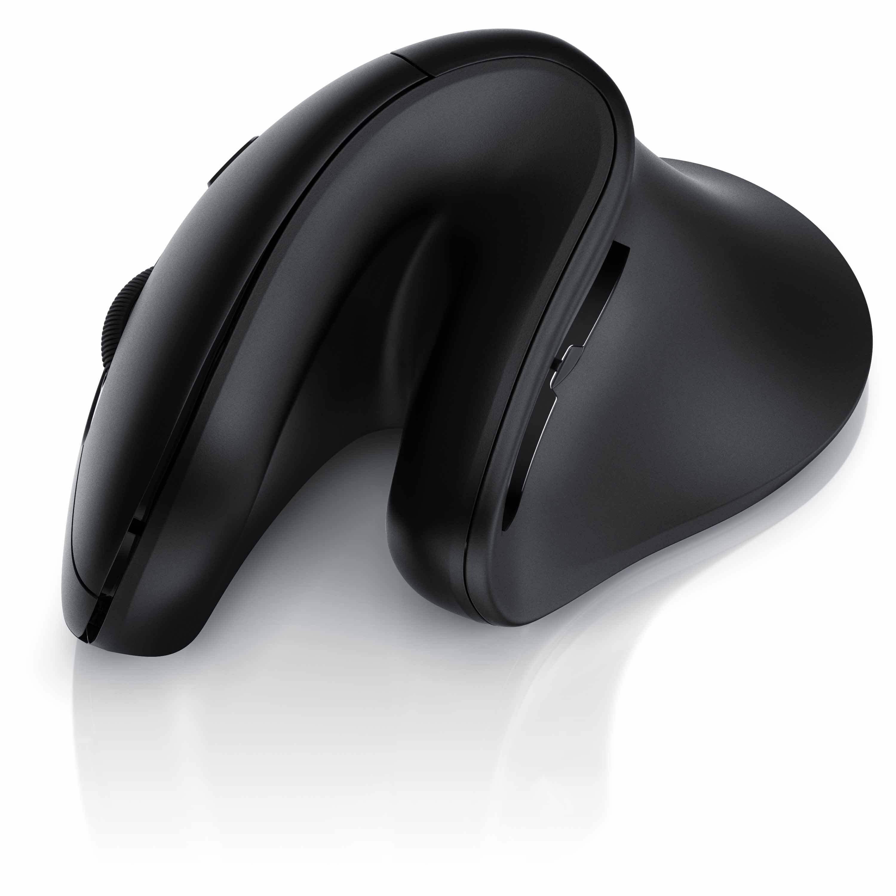 CSL ergonomische Maus Bluetooth, Funk, optische kabellose Vertikal Mouse 2,4Ghz & Bluetooth Armschonend - Bild 1