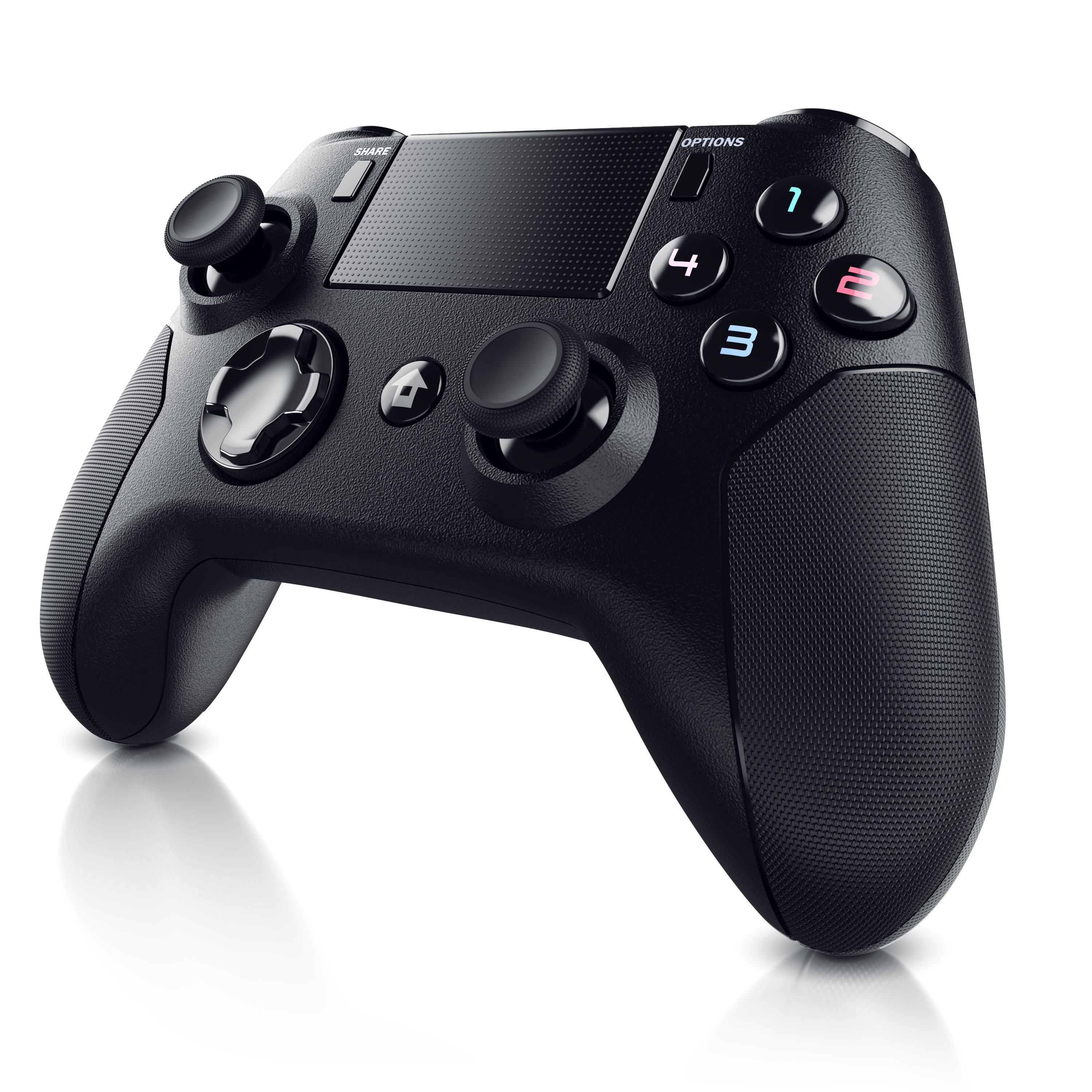 CSL Bluetooth Gamepad Controller mit Dual Vibration f&uuml;r PS4 Touchpad / 3,5mm  / Gyrosensor - Bild 1