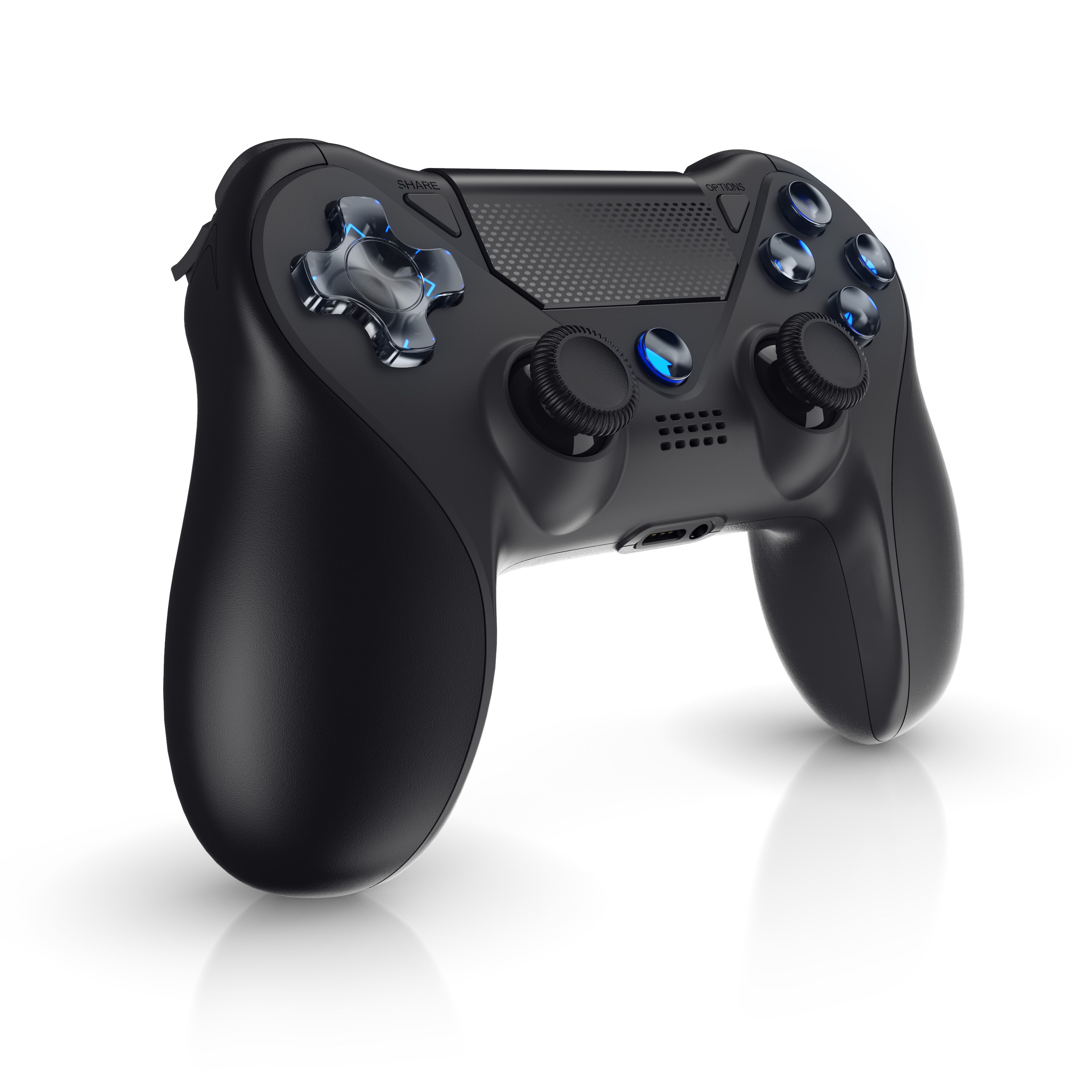CSL Wireless Gamepad Controller f&uuml;r PS4 & Switch Bluetooth & Kabelverbindung  / Touchpad / Akku - Bild 1