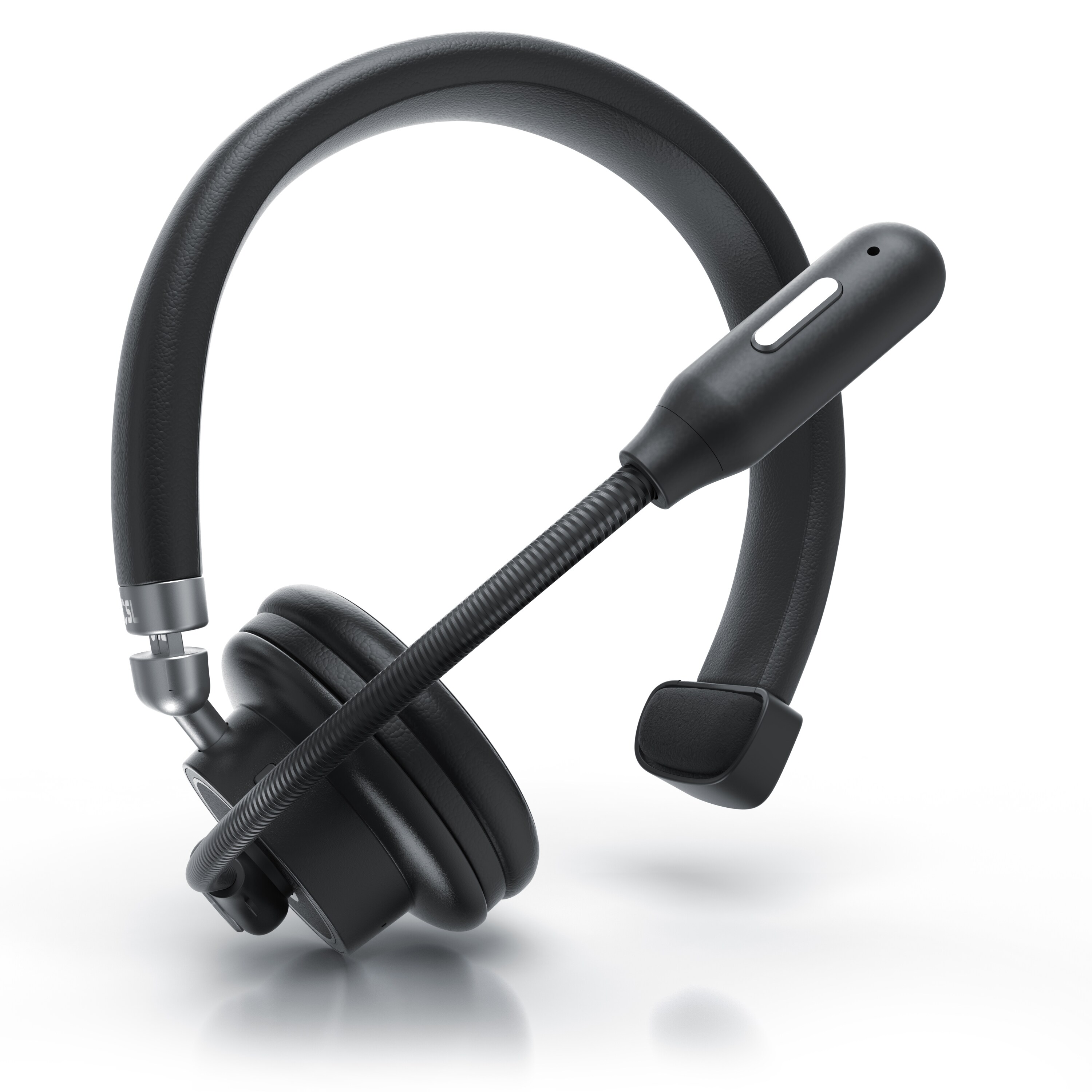 CSL Bluetooth 4.1 Headset 38mm - Kopfh&ouml;rer mit flexiblem Mikrofon - Multipoint - kabellos - leicht - freisprechen - f&uuml;r Auto und LKW Computer VoIP - Bild 1