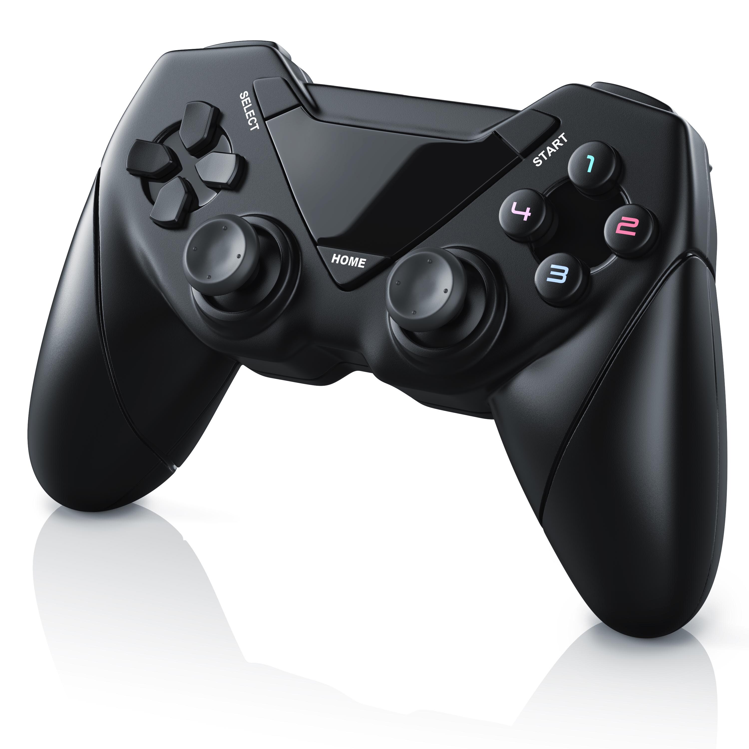 CSL Wireless Gamepad Controller f&uuml;r Android / PC / PS3 Dual Vibration / X-Input / OTG Adapter - Bild 1