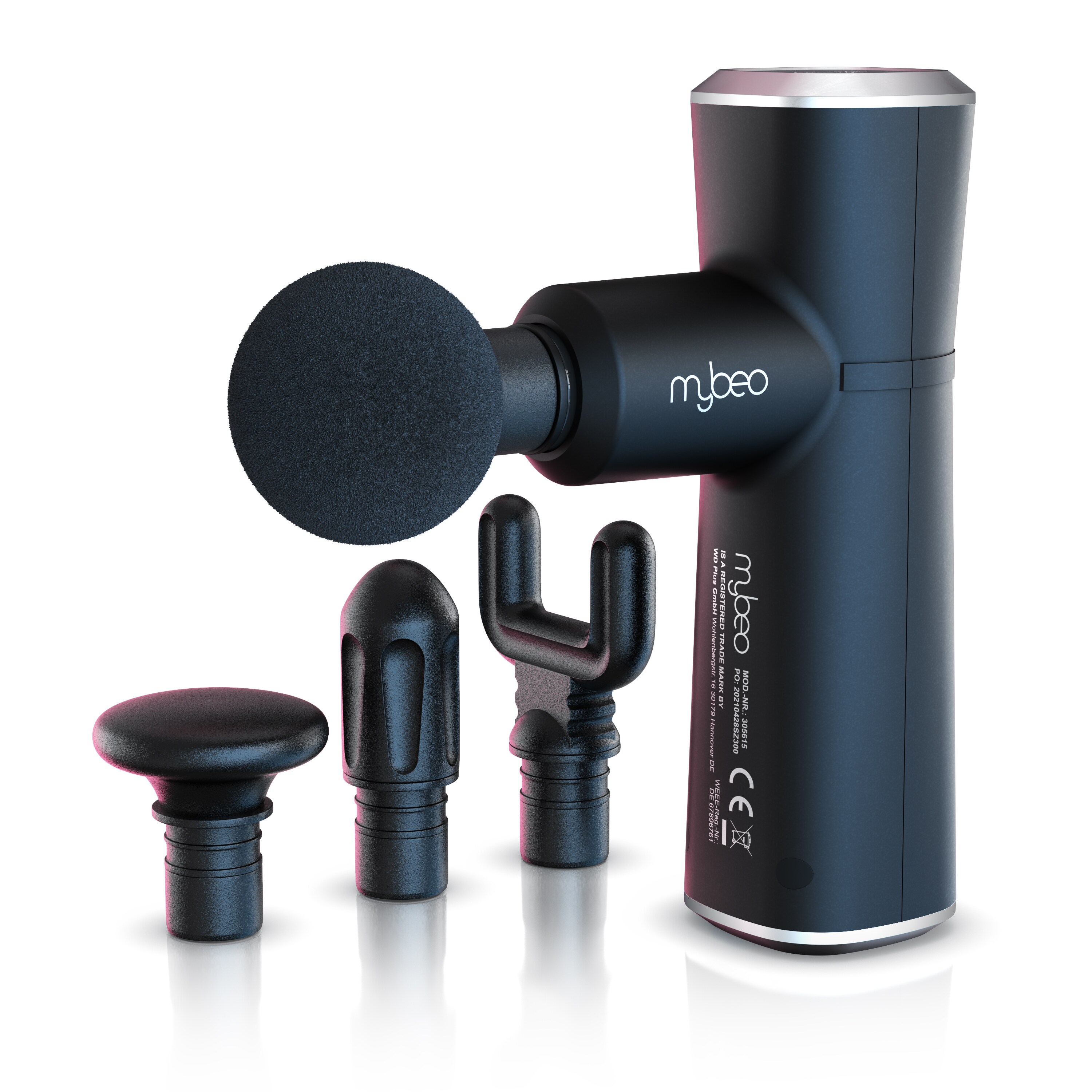 MyBeo f&uuml;r Nacken Schulter R&uuml;cken, Handmassageger&auml;t, mini Gun Massageger&auml;t - Bild 1