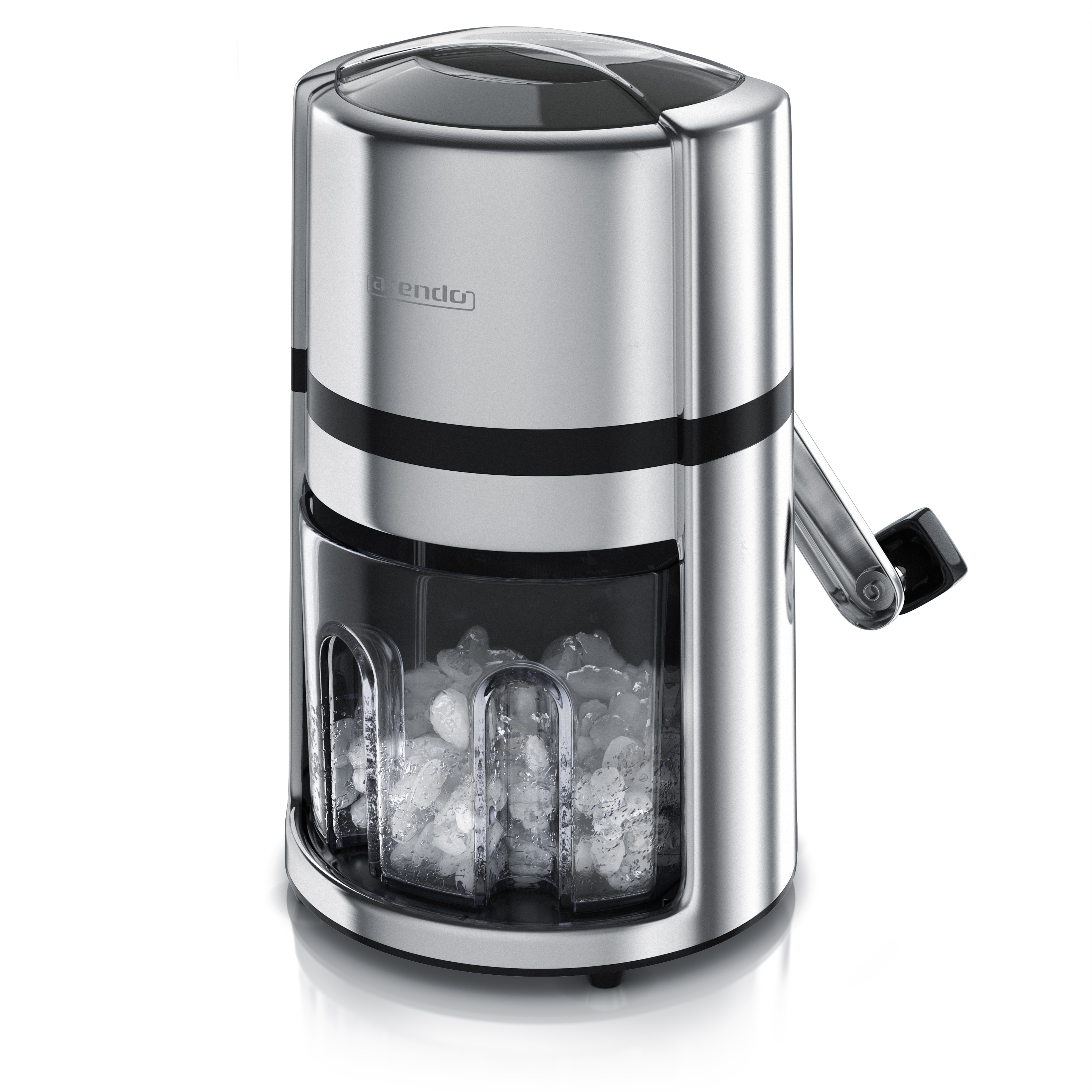 Arendo Eiscrusher 1,1 L - Eiszerkleinerer - zum K&uuml;hlen und Frischhalten - stromloser Betrieb, &uuml;berall verwendbar - Auffangbeh&auml;lter einfach entnehmbar - Bild 1