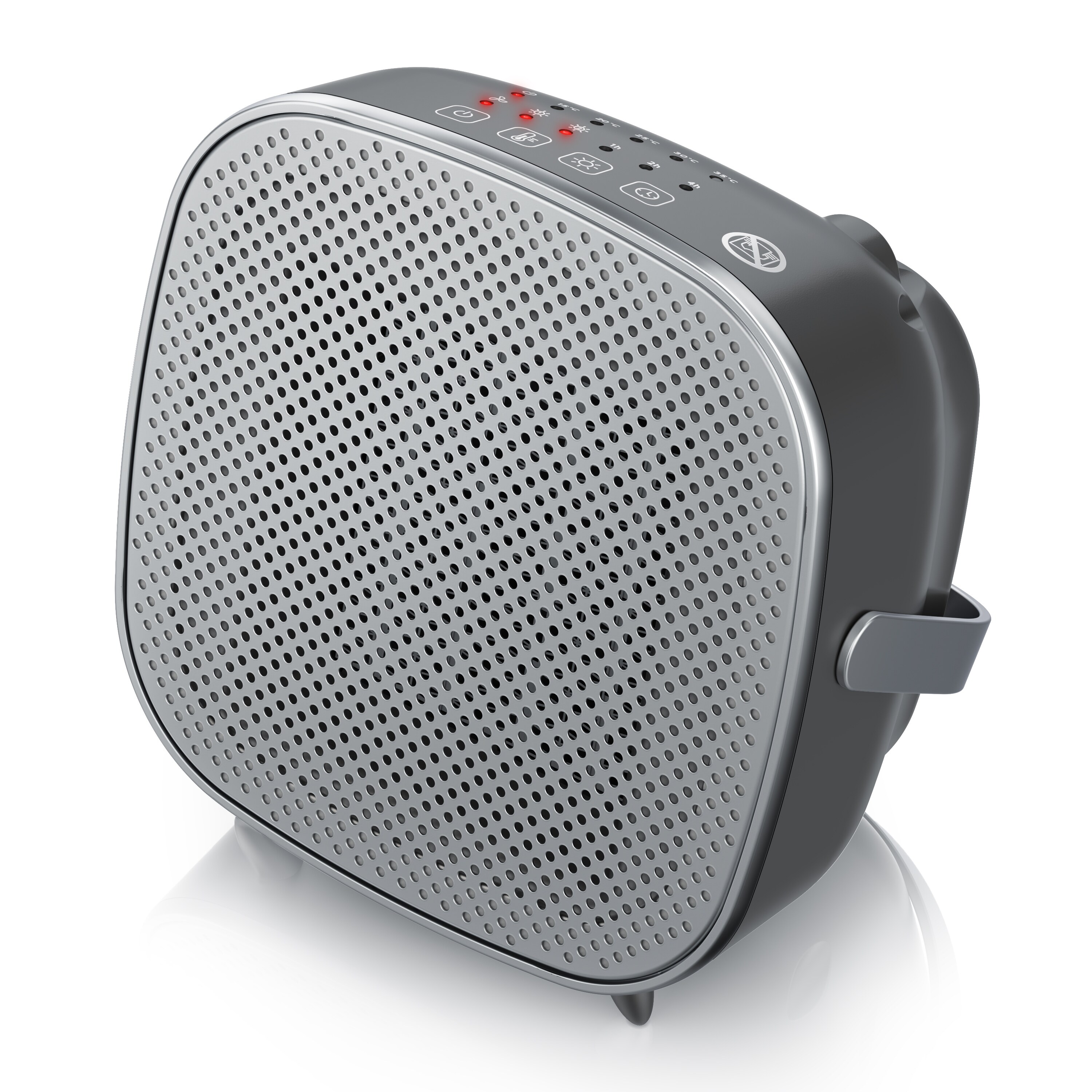 Brandson Heizl&uuml;fter 1500W, Keramik-Heizl&uuml;fter, energiesparend, leise, &Uuml;berhitzungsschutz, Automatische Abschaltung, Umkippschutz, 2 Heizstufen - Bild 1