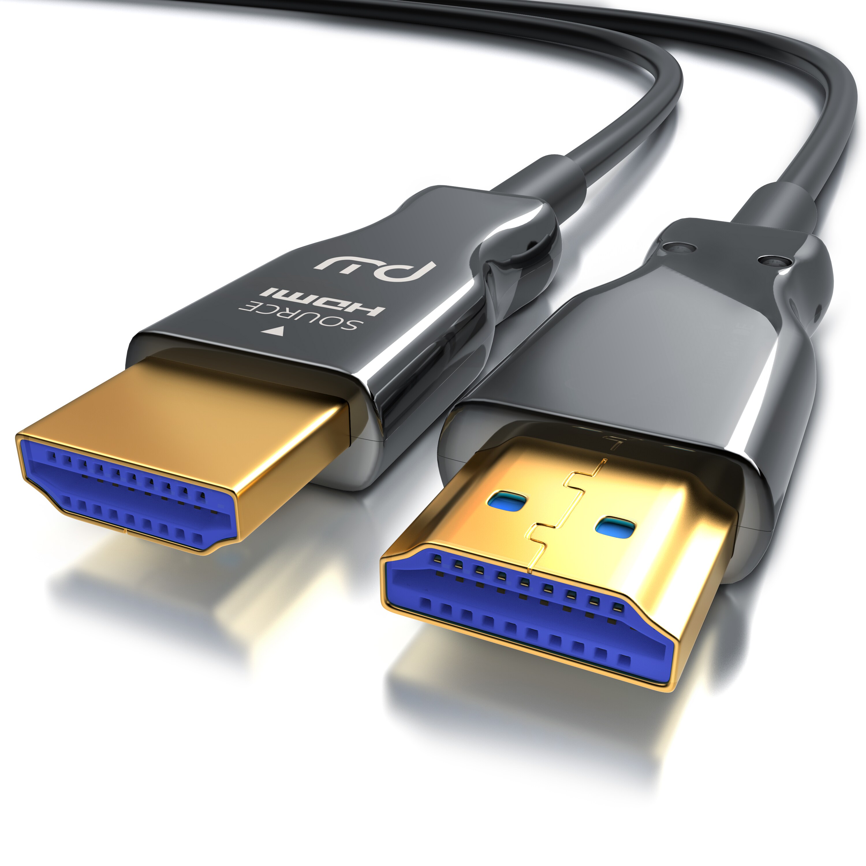 Primewire HDMI Kabel 2.0b Glasfaser - 4k 60Hz mit HDR - 3D - ARC - CEC - HDCP 2.2 - YUV 4 x 4 x 4 - 20m - Bild 1