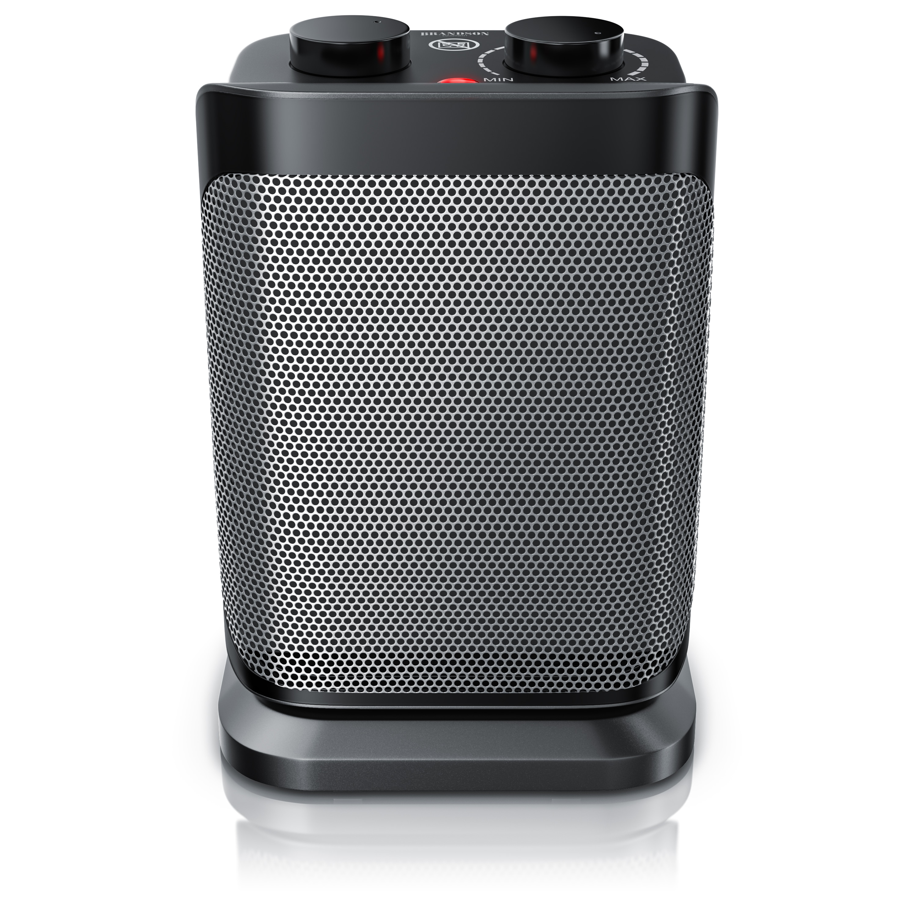 Brandson Keramikheizl&uuml;fter 1500W, Keramik Heizl&uuml;fter 2 Leistungsstufen, &Uuml;berhitzungsschutz, Automatische Abschaltung, Umkippschutz, 40&deg; Oszillation - Bild 1