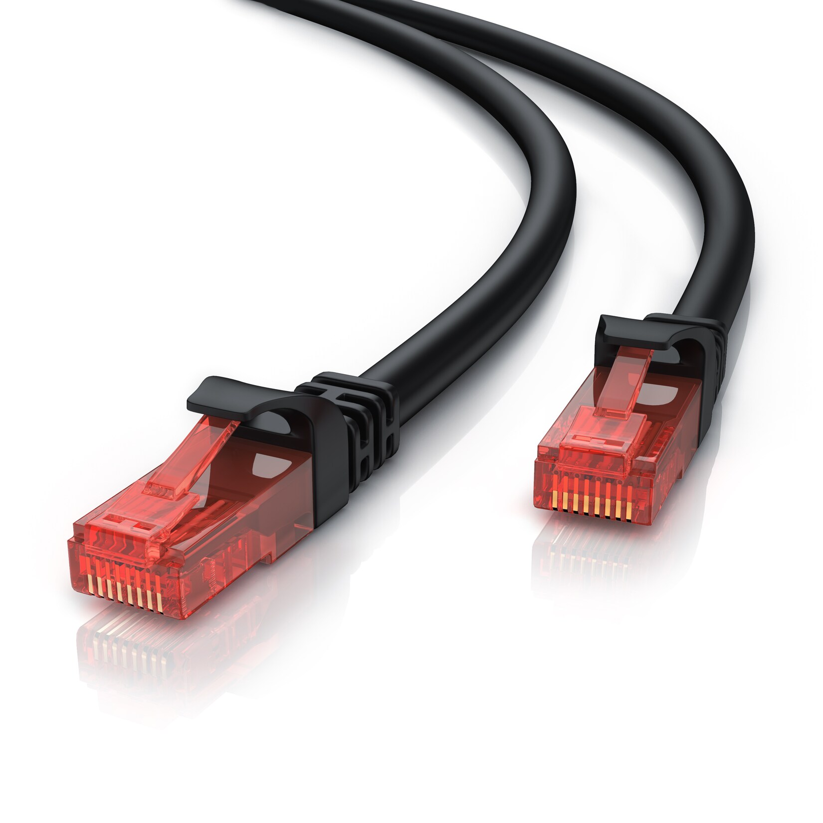 CSL Cat 6 Gigabit Ethernet LAN Kabel – mehrfach geschirmt – UTP Gigabit – 1000 Mbit/s – Patchkabel – Netzwerkkabel – 30m | 04251259169826