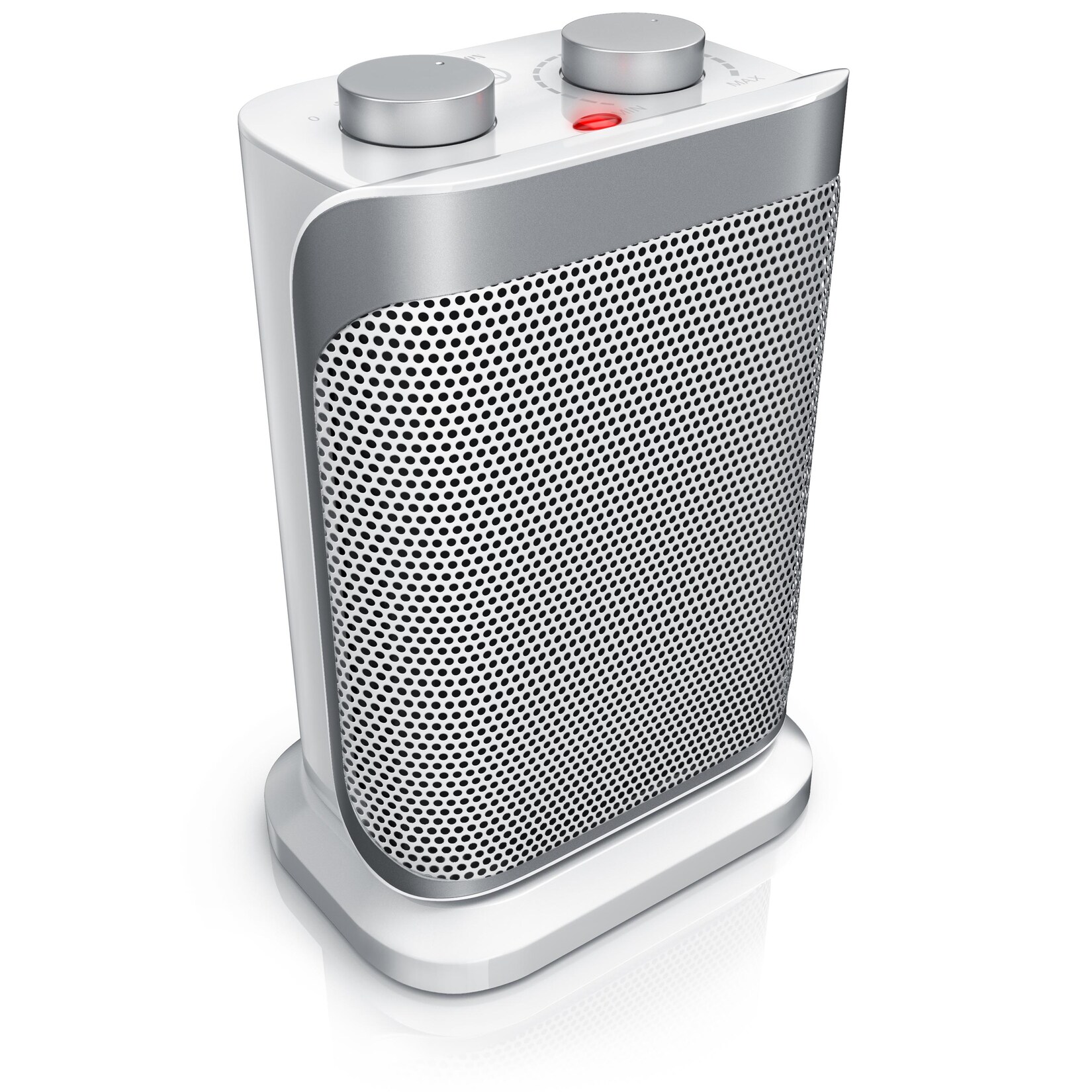 Brandson Heizlüfter 1500W, Keramik Heizlüfter mit Thermostat, 2 Leistungsstufen, Überhitzungsschutz, Automatische Abschaltung, Umkippschutz, 40° | 04061474029054