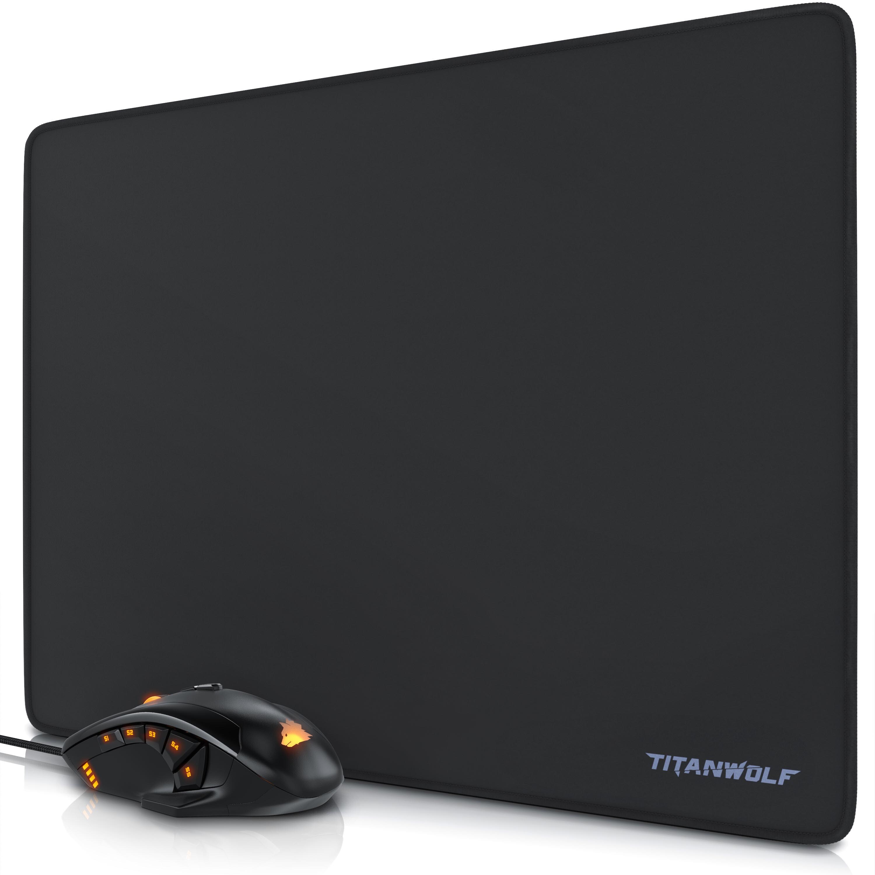 Titanwolf Maus- und Mauspad Spar Set, Gaming Mouse & Mousepad 440 x 350 mm Bundle "SPECIALIST" - Bild 1