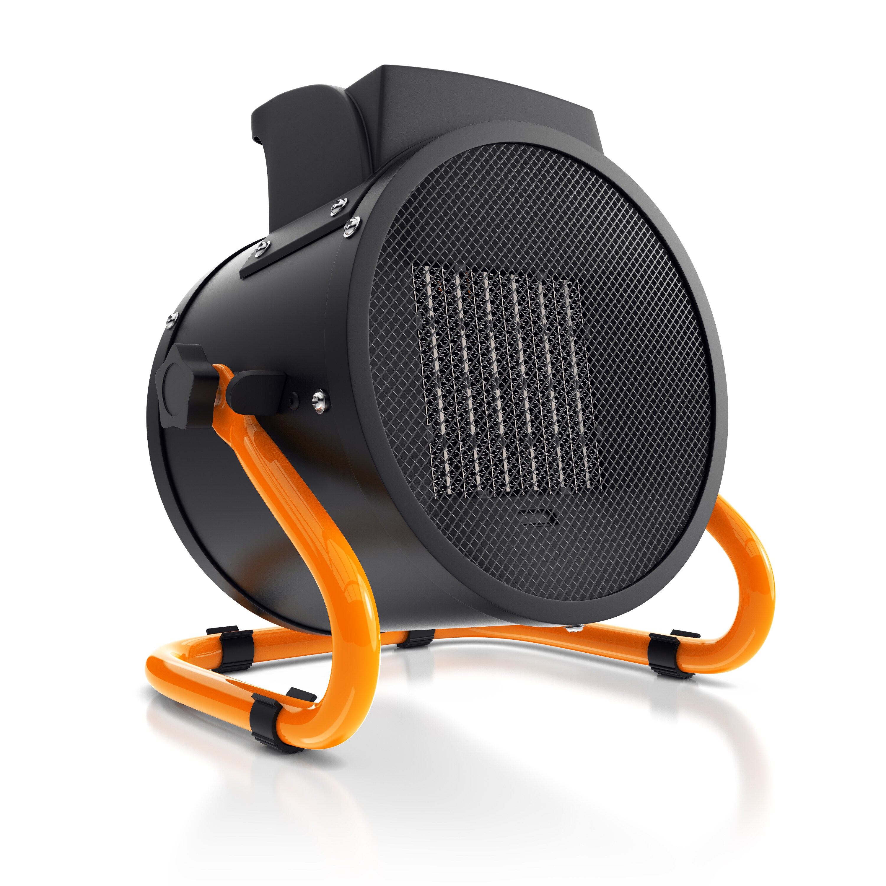 Brandson Heizl&uuml;fter, Bauheizer, Keramikheizer, Eletroheizer f&uuml;r Baustelle, Tragegriff, 3000W, 2 Heizstufen, &Uuml;berhitzungsschutz - Bild 1