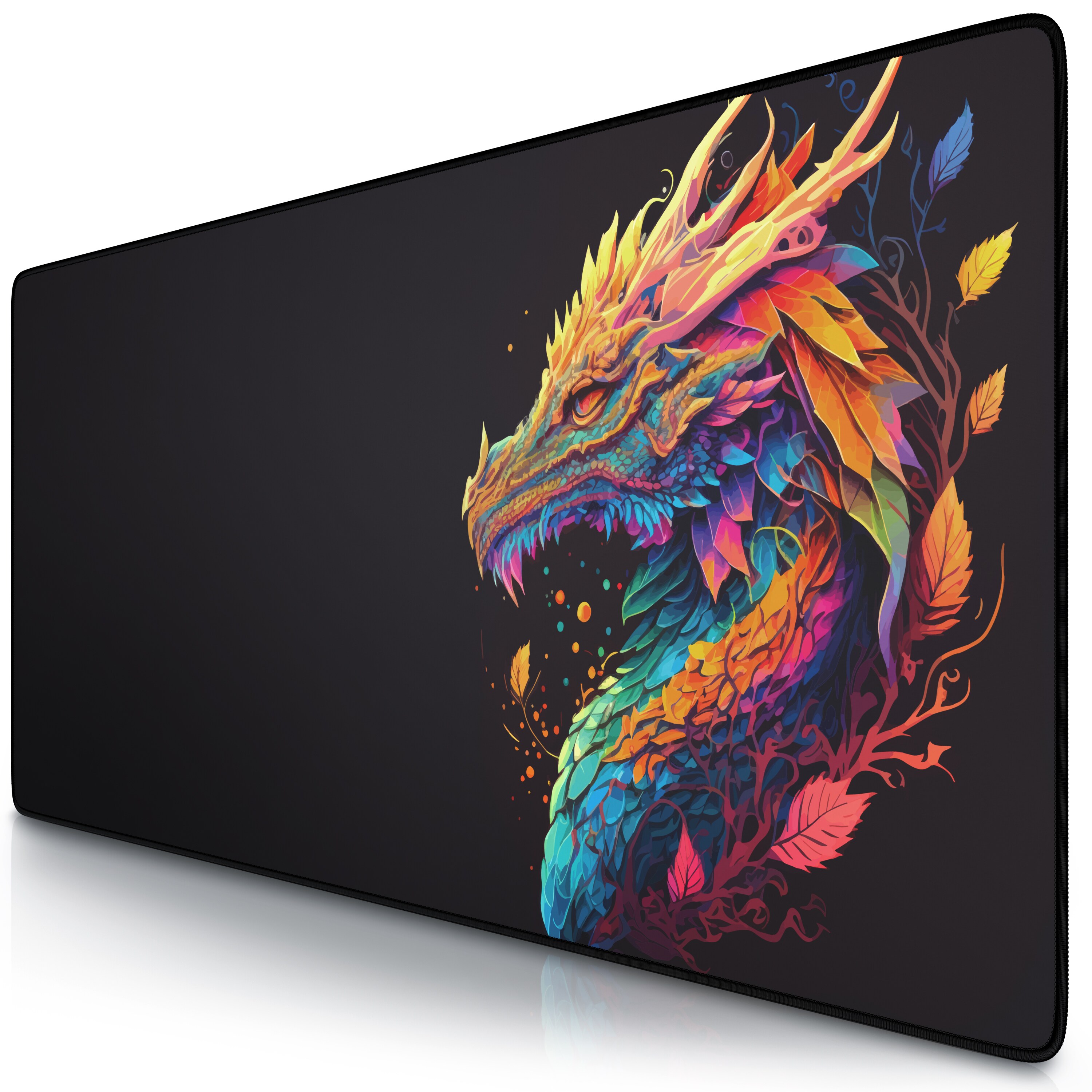 Titanwolf XXL Speed Gaming Mauspad Titanwolf Schwarz 900 x 400mm, XXL Mousepad, Tischunterlage Large Size, verbessert Pr&auml;zision und Geschwindigkeit - Bild 1