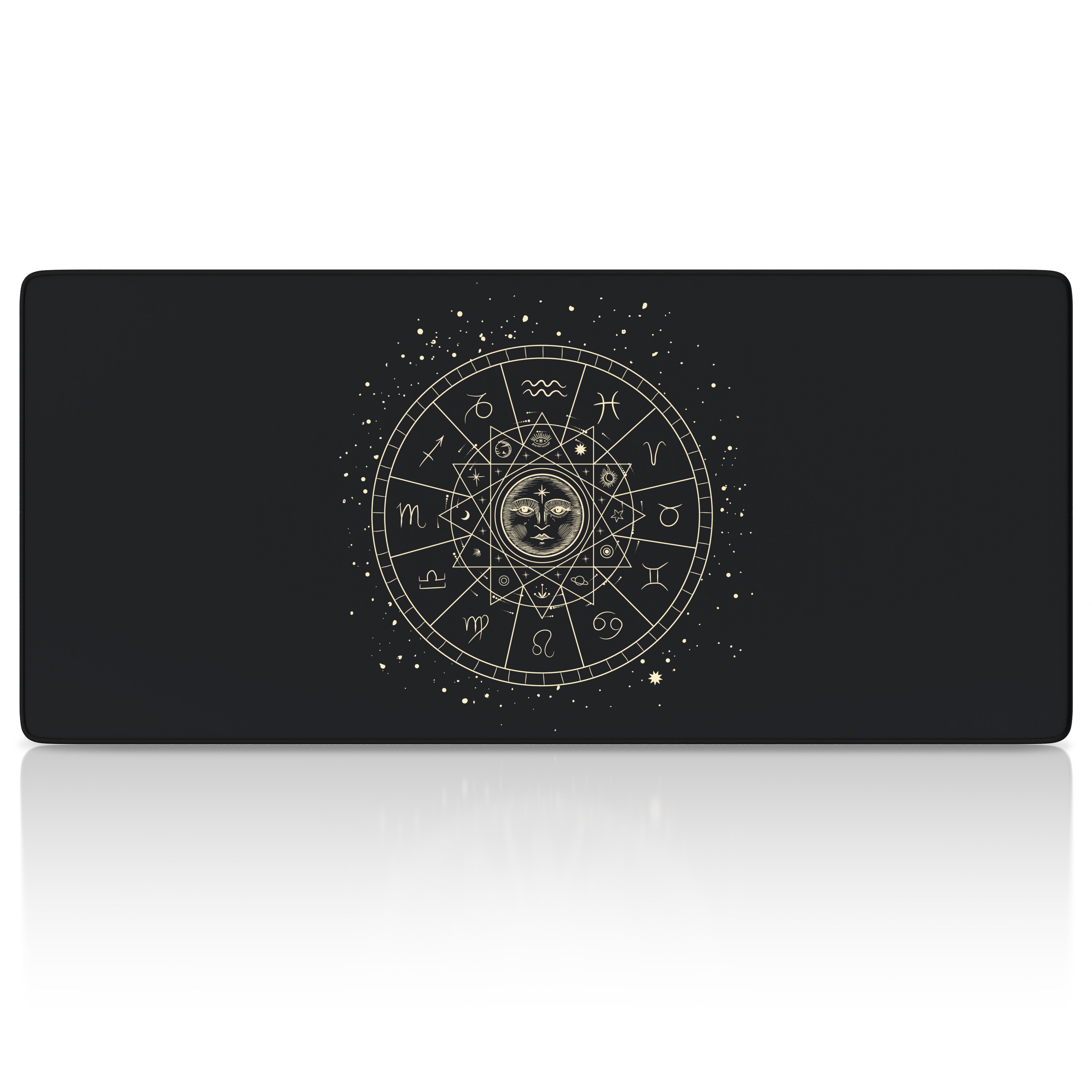 Titanwolf XXL Speed Gaming Mauspad Titanwolf Schwarz 900 x 400mm, XXL Mousepad, Tischunterlage Large Size, verbessert Pr&auml;zision und Geschwindigkeit - Bild 1