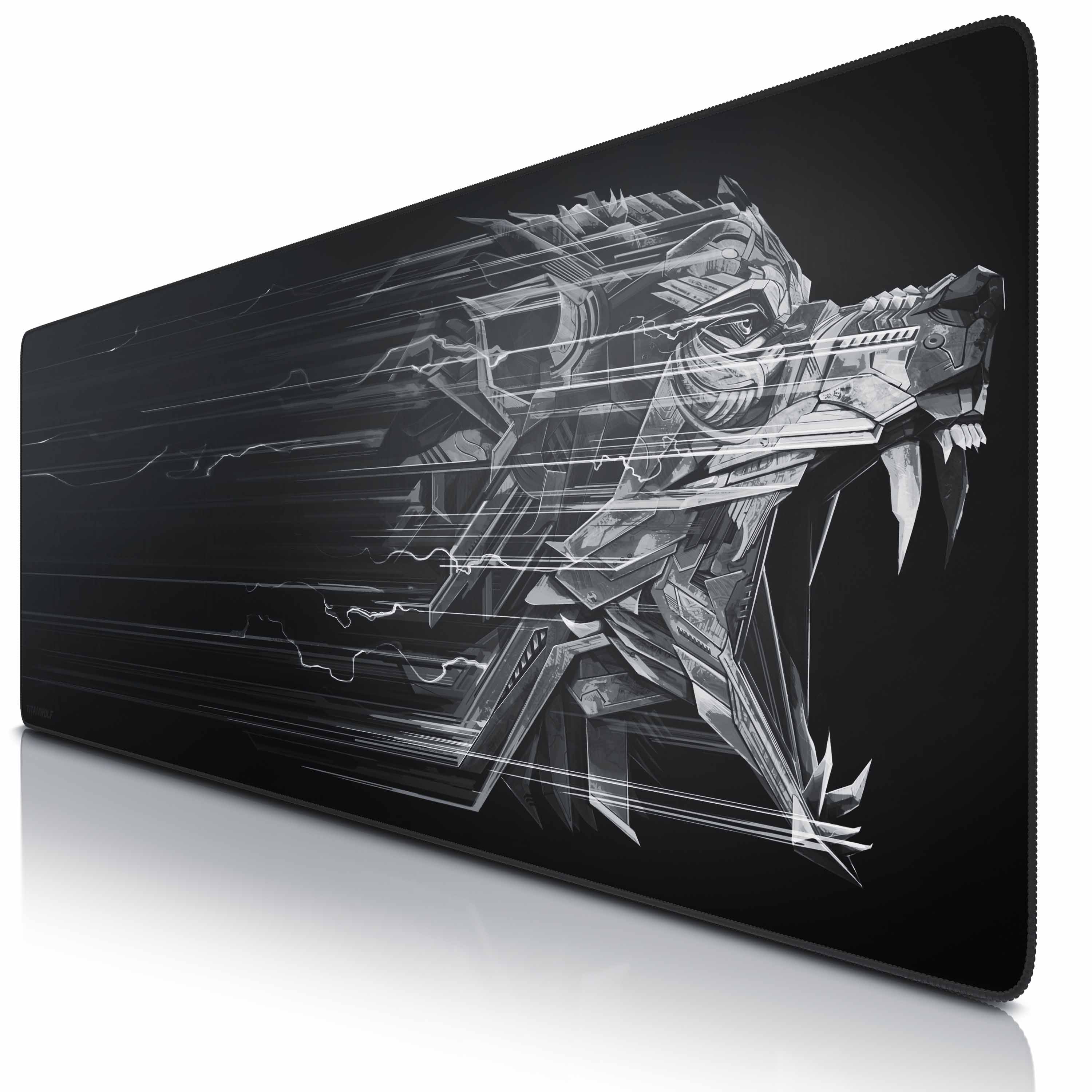 Titanwolf Gaming Mauspad, XXXL Speed Mousepad 1200 x 400 mm, Geschwindigkeit & Pr&auml;zision, Epsilon - Bild 1