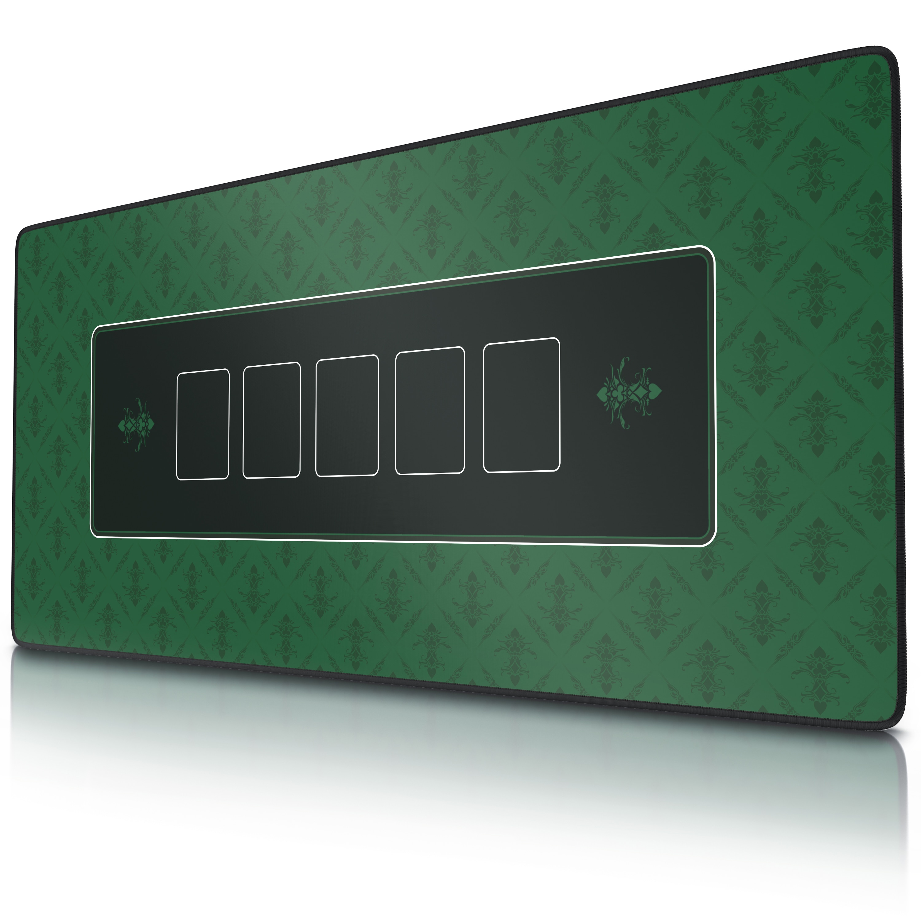 CSL Pokermatte XL Tischauflage f&uuml;r Poker 90 x 40cm / Kartenspiel Matte /Pokertisch Auflage - Bild 1
