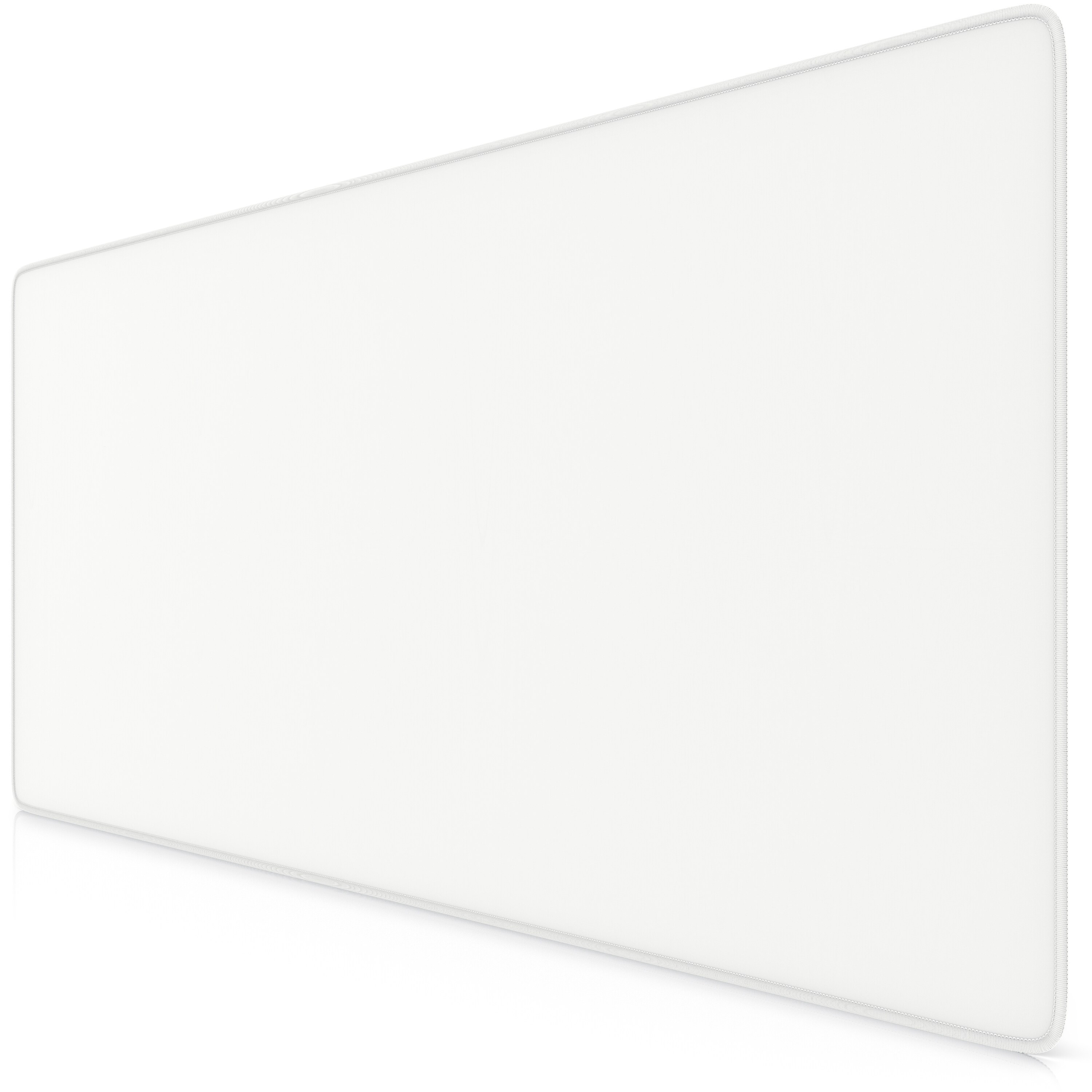 Titanwolf Gaming Mauspad XXL, glattes Stoffgewebe, Speed Mousepad 900 x 400mm gro&szlig;e Fl&auml;che, wei&szlig; - Bild 1