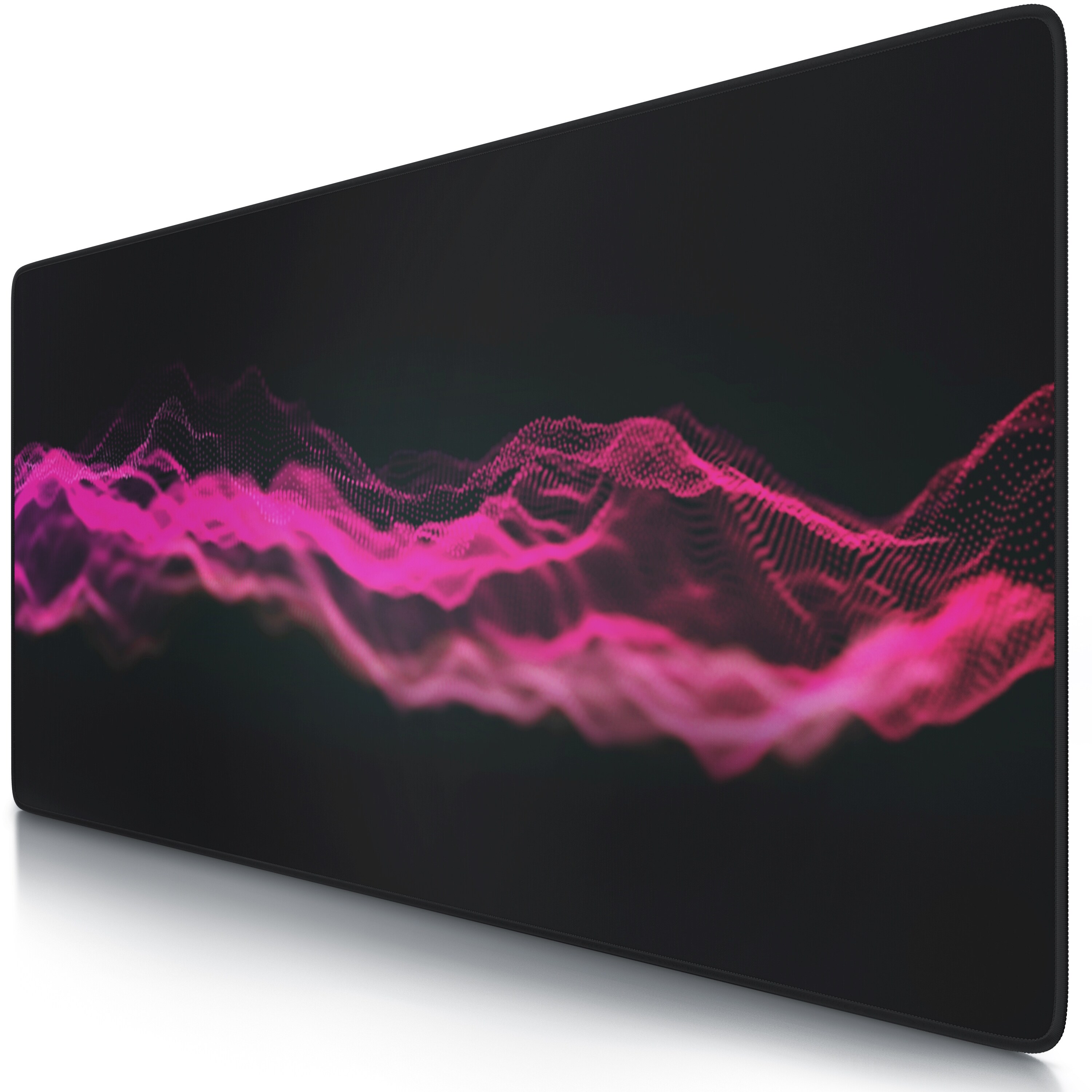 CSL Gaming Mauspad, XXL, Mousepad, 900 x 400 x 3 mm, Tischunterlage, abwaschbar, Pink Wave - Bild 1