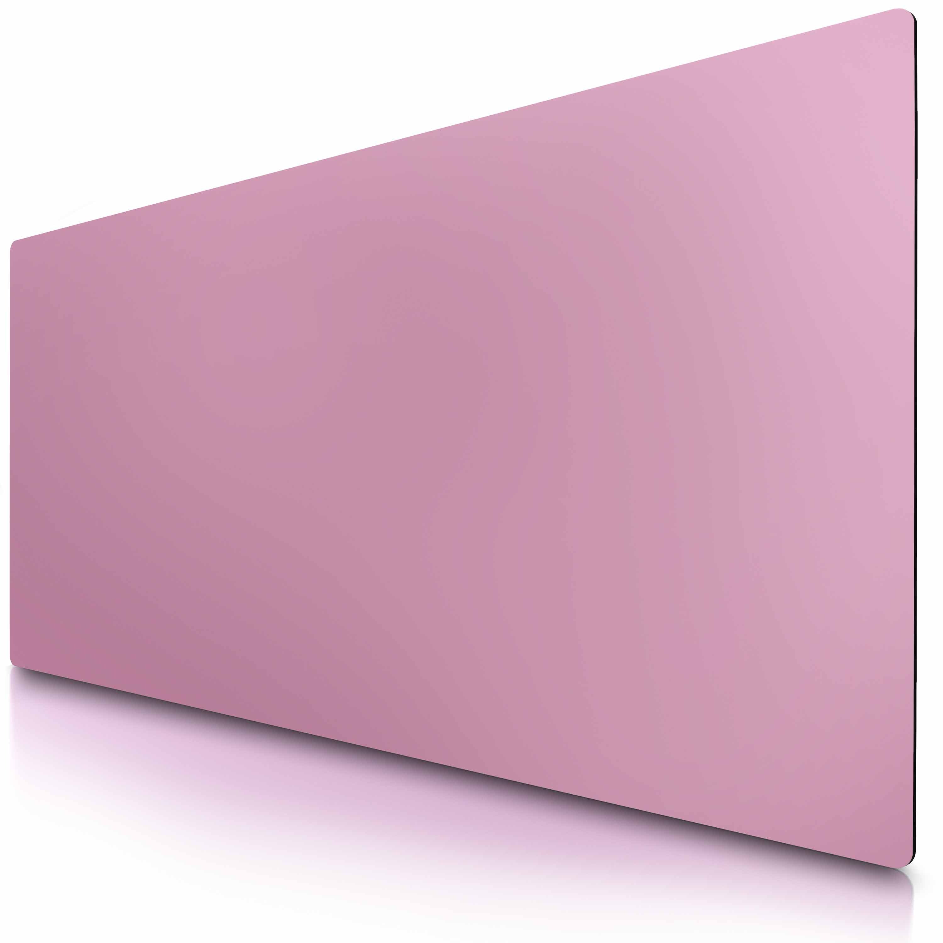 CSL Mauspad, Schreibtischunterlage XXL, Elegante Leder Optik, Mousepad 900 x 400 mm, Dunkelrosa - Bild 1
