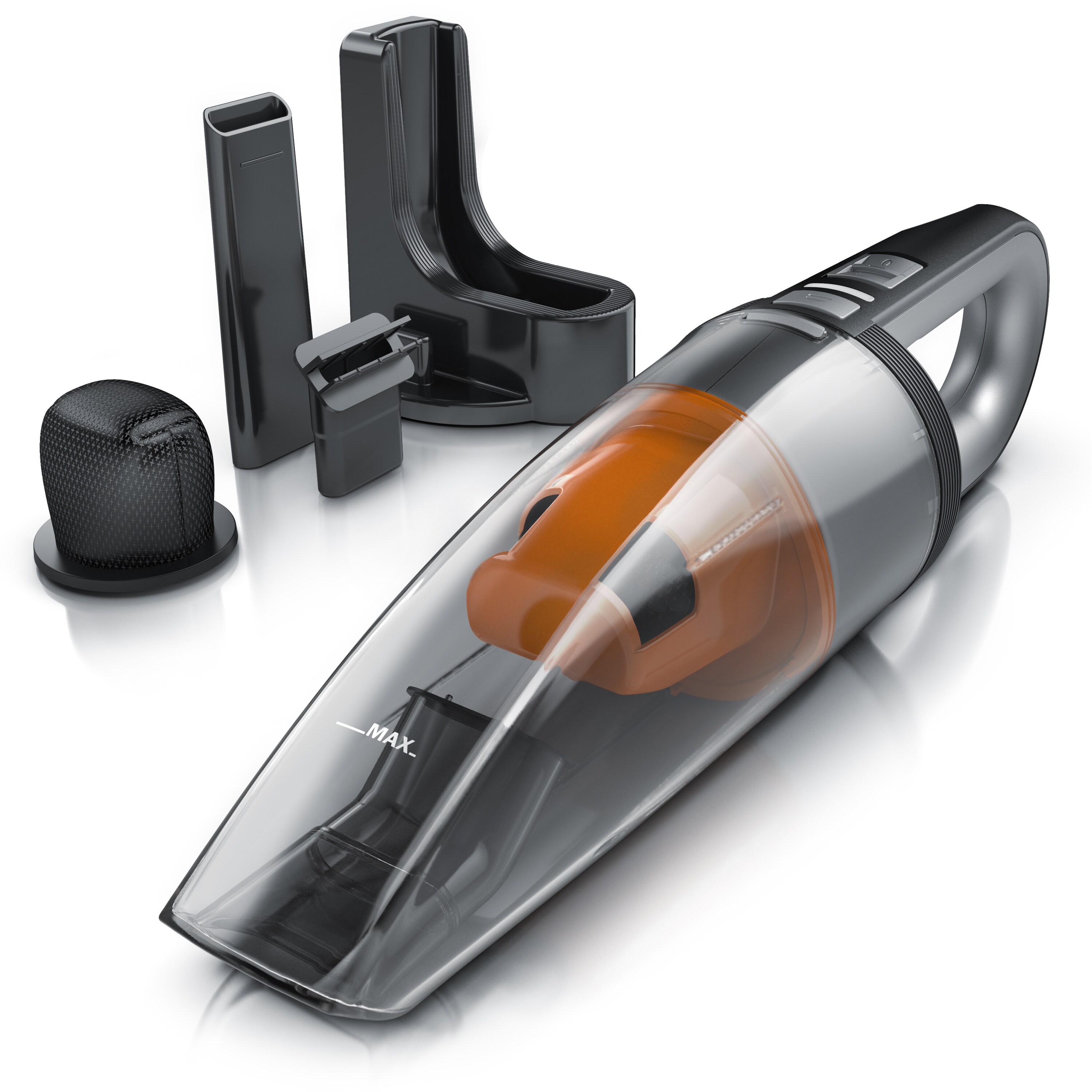 Brandson Akku-Handstaubsauger 70 W, beutellos, Akkustaubsauger Nass & Trocken / 400 ml & 120 ml Kapazit&auml;t - Bild 1