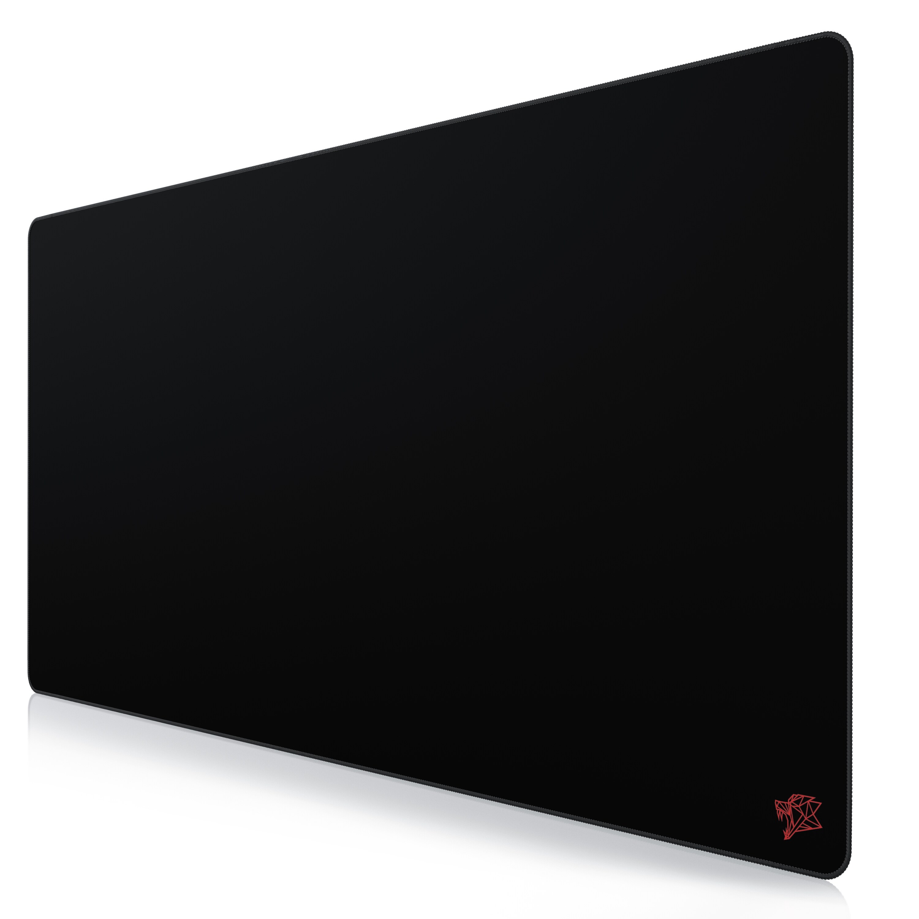 Titanwolf Gaming Mauspad, XXXL Speed Mousepad 1200 x 600 mm, Geschwindigkeit & Pr&auml;zision, Logo rot - Bild 1
