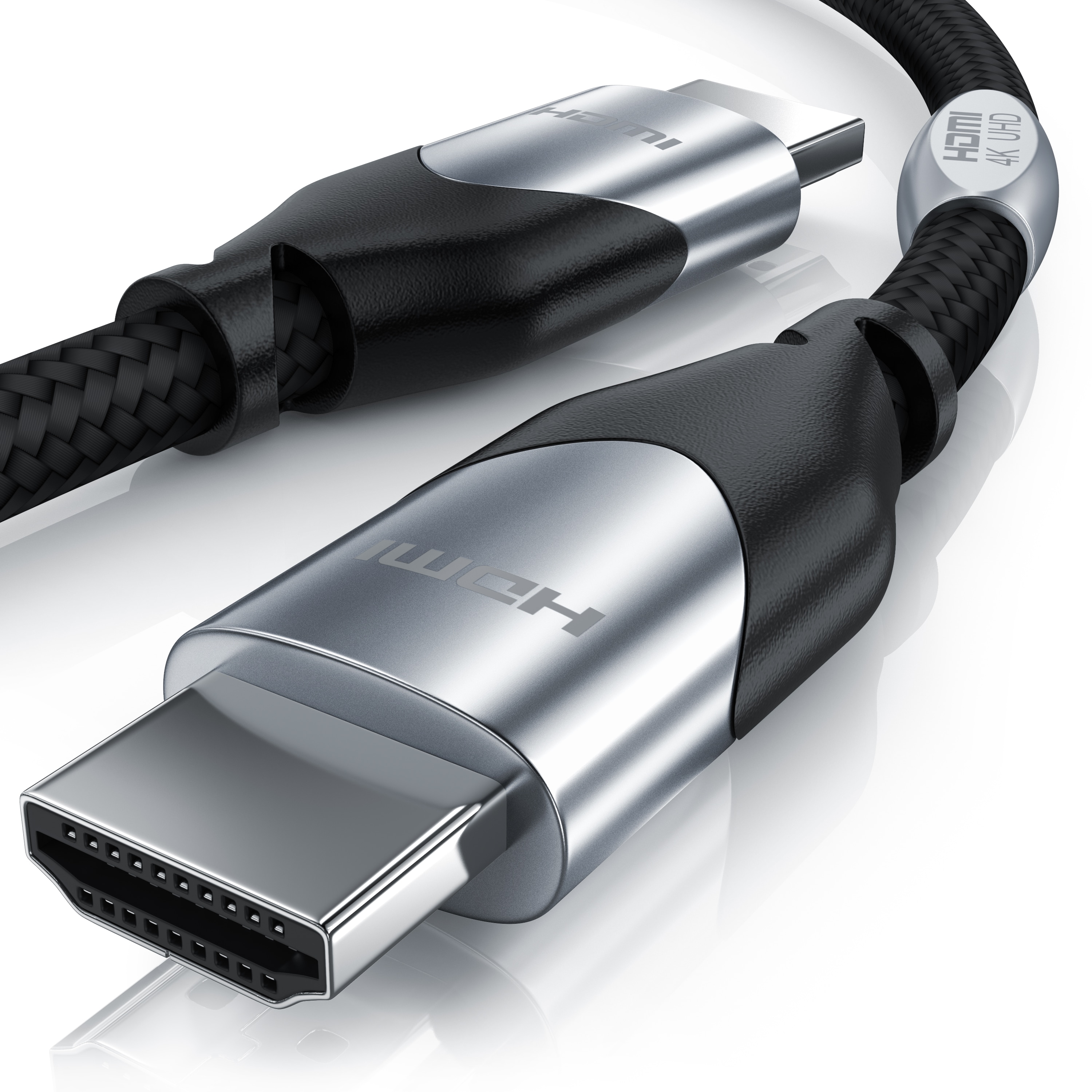 Primewire HDMI-Kabel 2.0b, Ultra HD 4k 60Hz, 18 Gbit/s, 3D, ARC, CEC, HDCP, HDR, HDMI Typ A - 5m - Bild 1