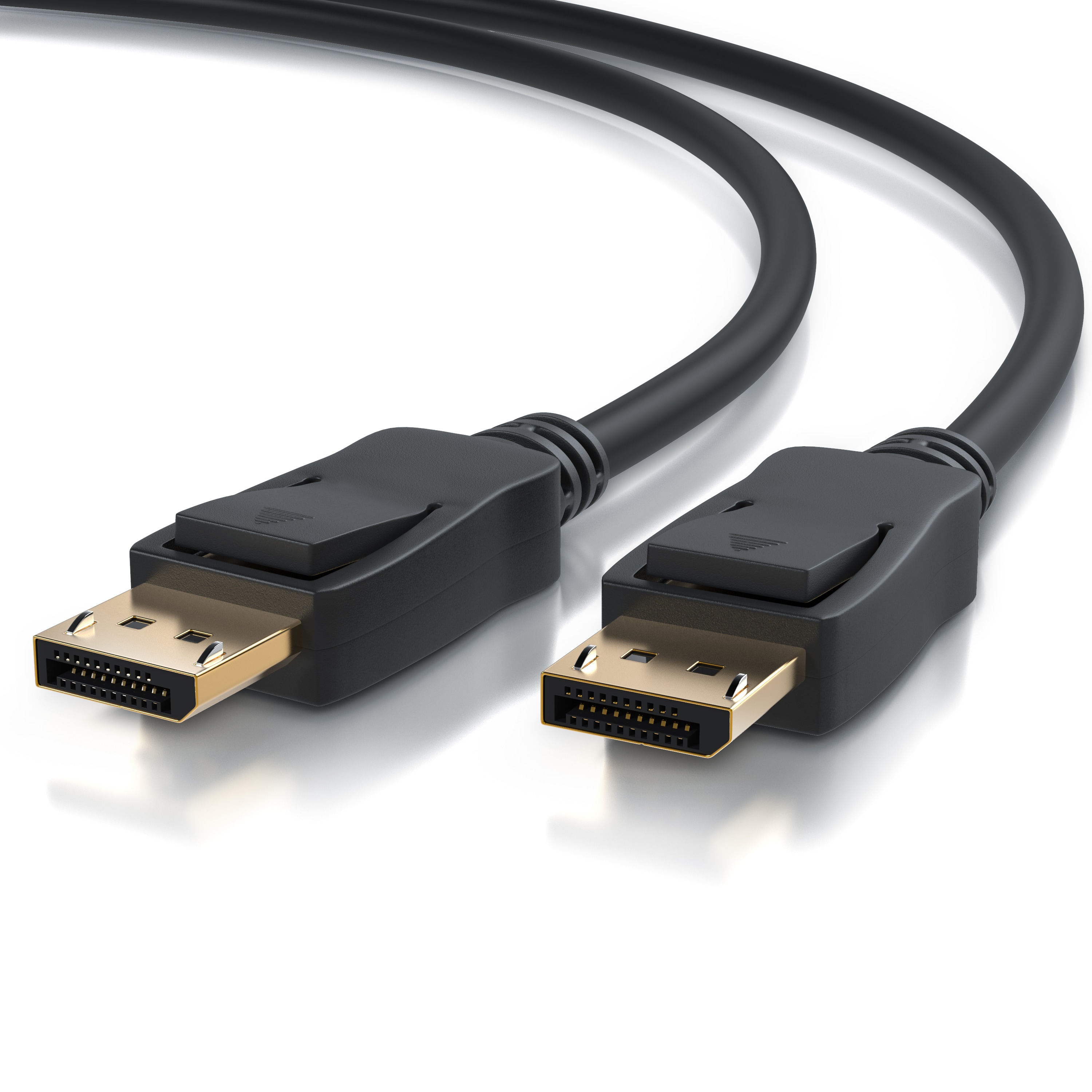 Primewire Premium DisplayPort auf DisplayPort Kabel 8K 7680 x 4320 @ 60 Hz mit DSC - 3m - Bild 1