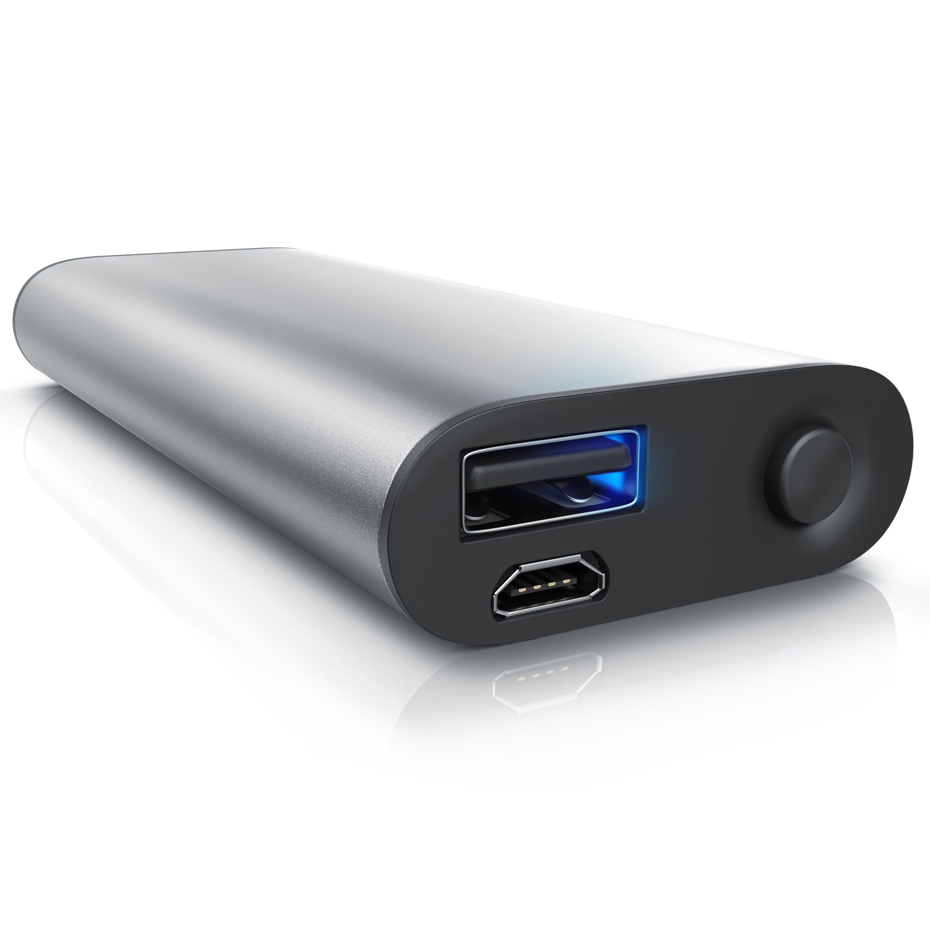 Aplic Alu Handw&auml;rmer mit Powerbank-Funktion - Akku Power Bank mit Taschenw&auml;rmer - Bild 1