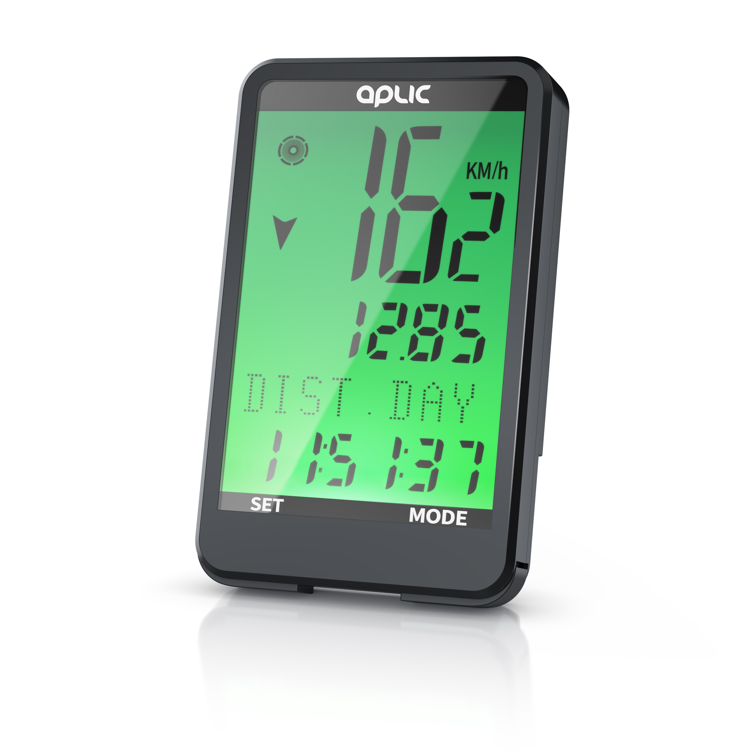 Aplic Kabellos, digital, 17 Funktionen, IP65 wasserdicht, Fahrradtacho - Bild 1