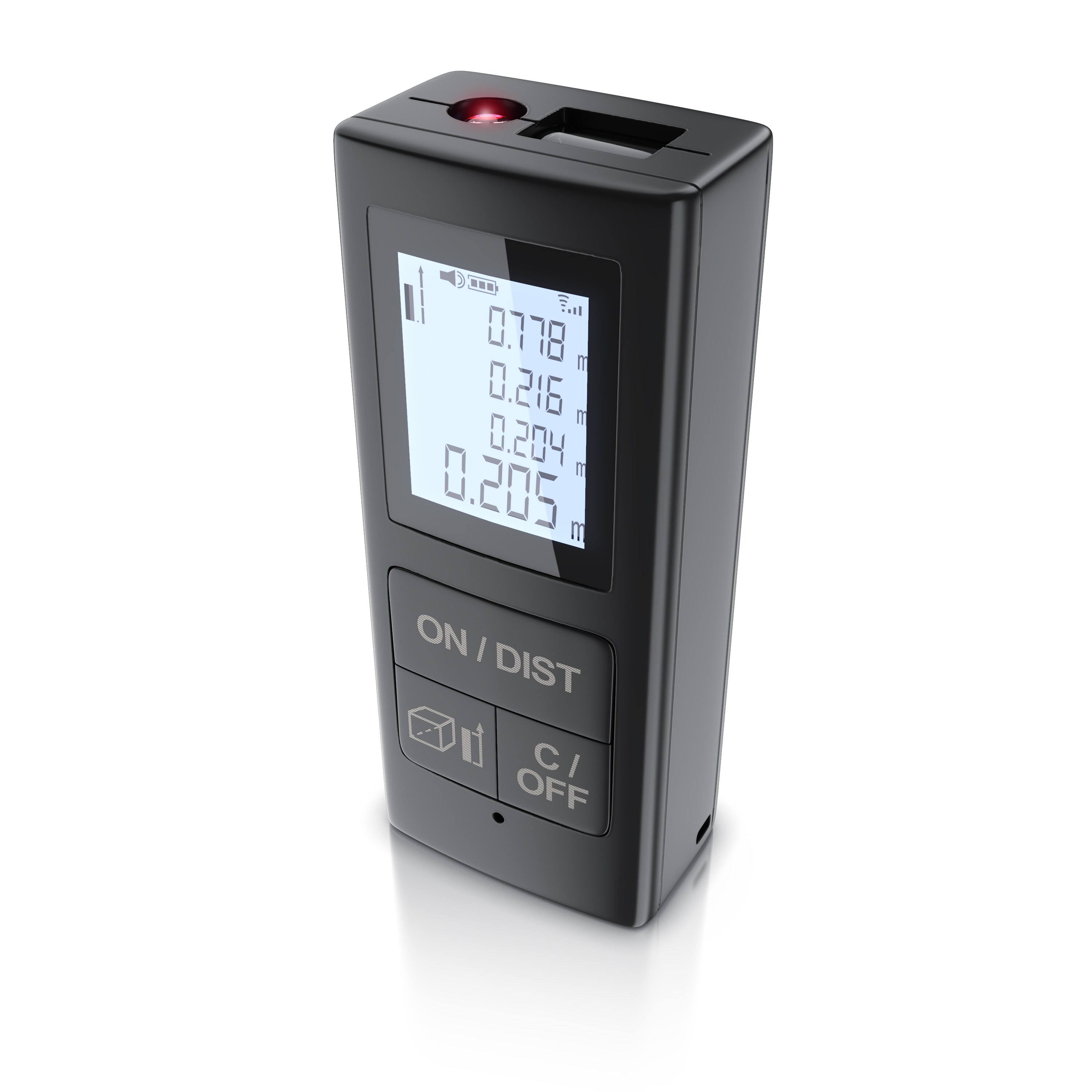 Brandson Digital Laser Entfernungsmesser Laser Distanzmessger&auml;t mini - Bild 1