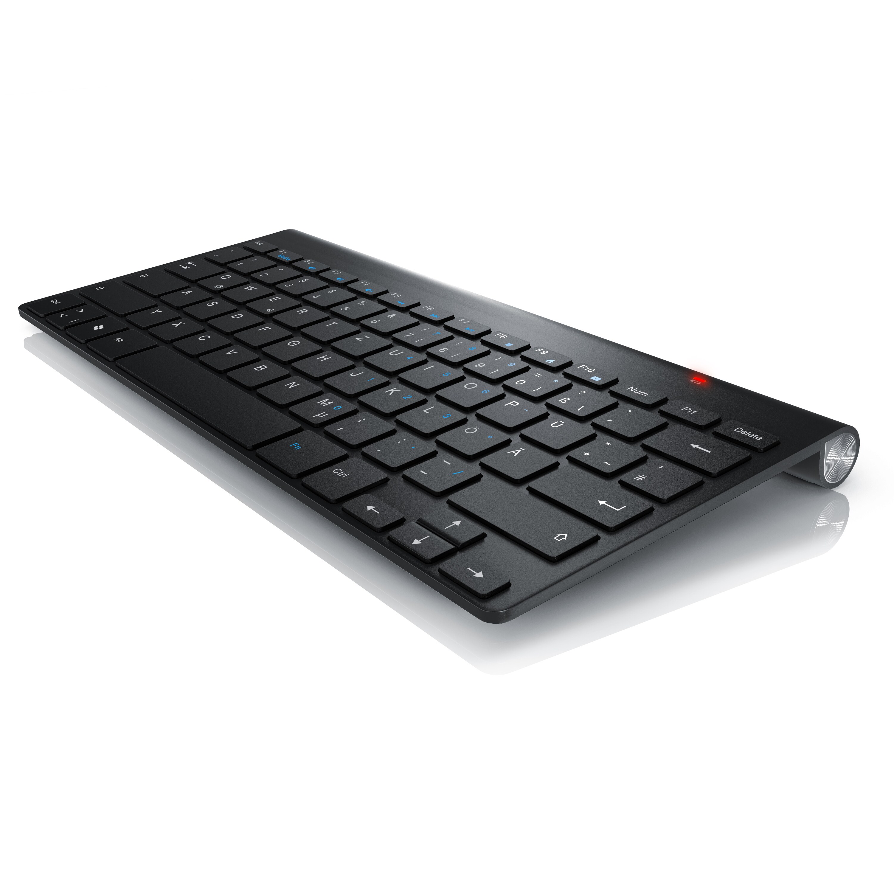 Aplic Wireless-Tastatur, kabelloses Slim Keyboard 2,4GHz, Windows Tastaturlayout, QWERTZ Layout - Bild 1
