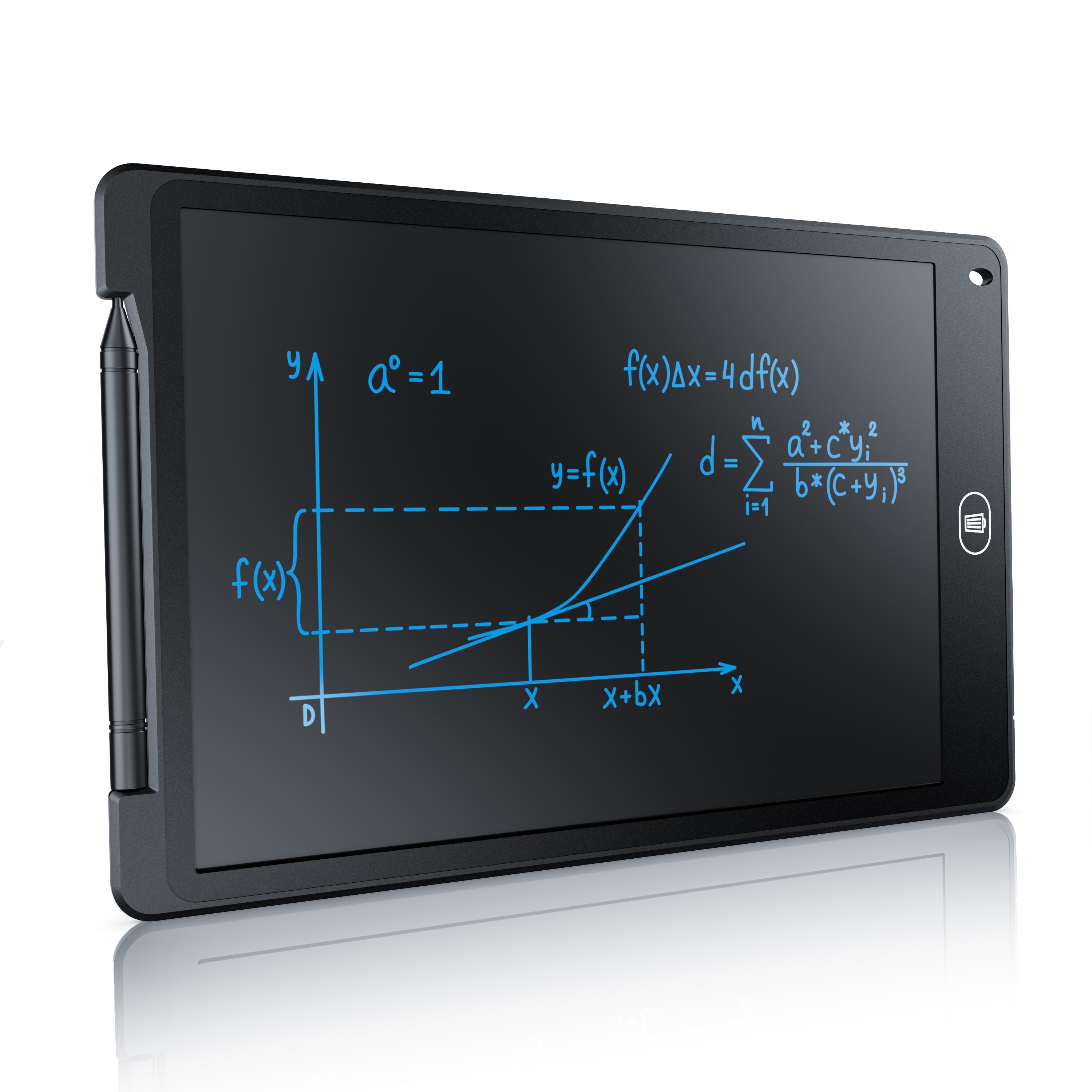 Aplic 12 Zoll LCD Schreibtafel - Digitale Maltafel Blaue Schrift - f&uuml;r Kinder und Erwachsene - Handschrift Notizblock Tablet - Zeichenbrett - Bild 1