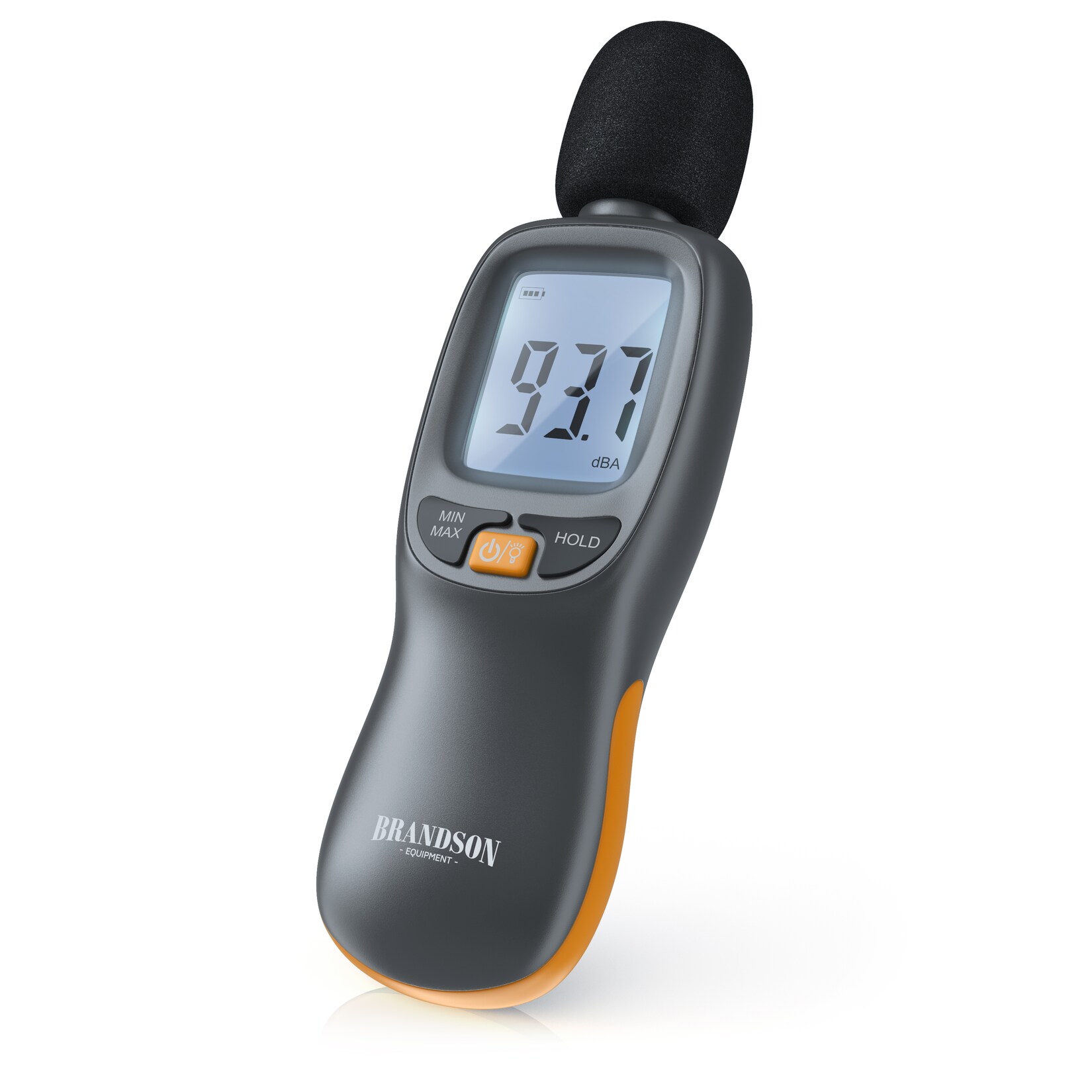 Brandson digitales Schallpegelmessgerät 35 dB(A) bis 130 dB(A) Windschutz – LCD-Display | 04062861011140
