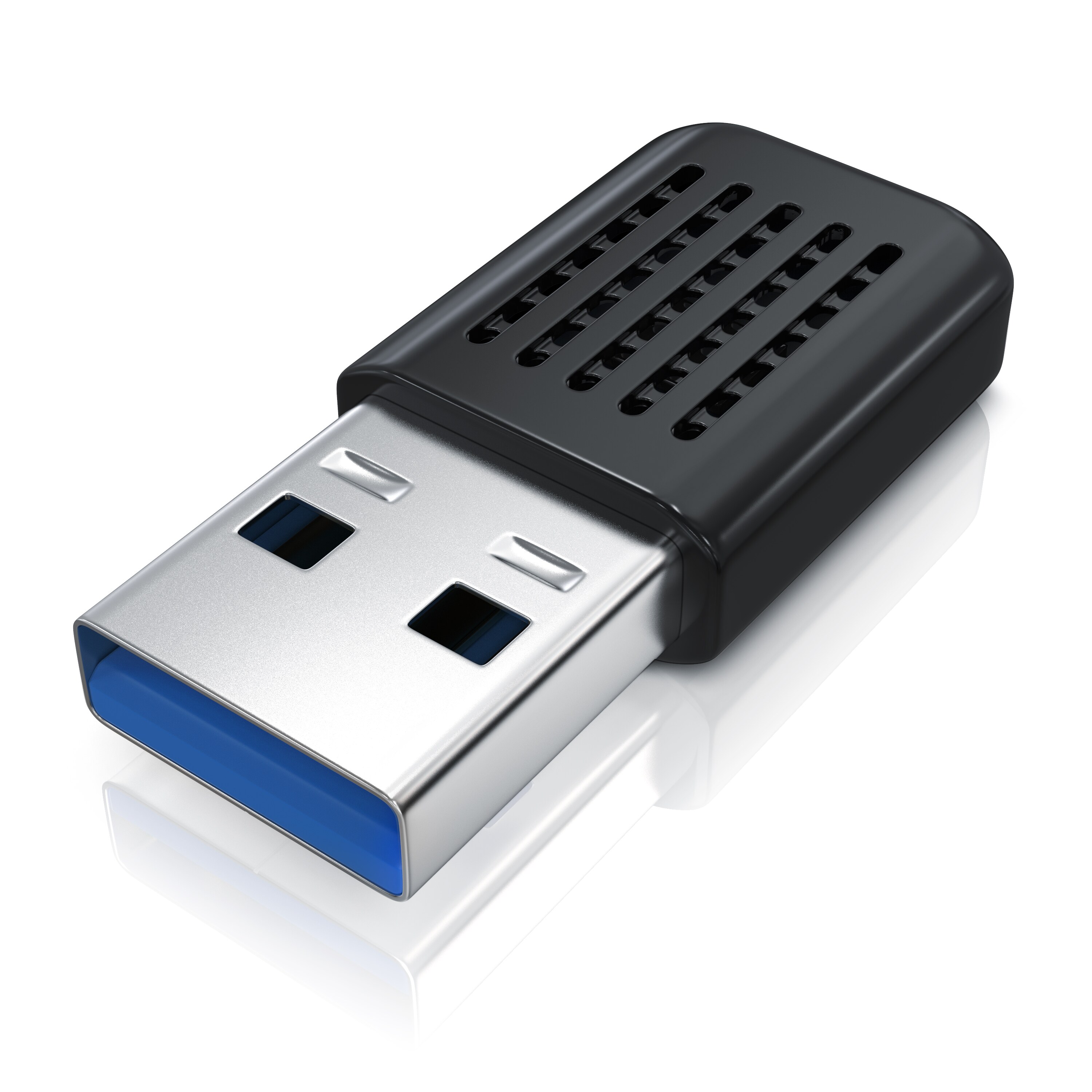 Aplic WLAN Dual Band USB 3.0 Stick mit 1200 Mbit/s Wave2 / 2T2R / 2,4 + 5 GHz / 802.11 ac/n/b/h/g - Bild 1