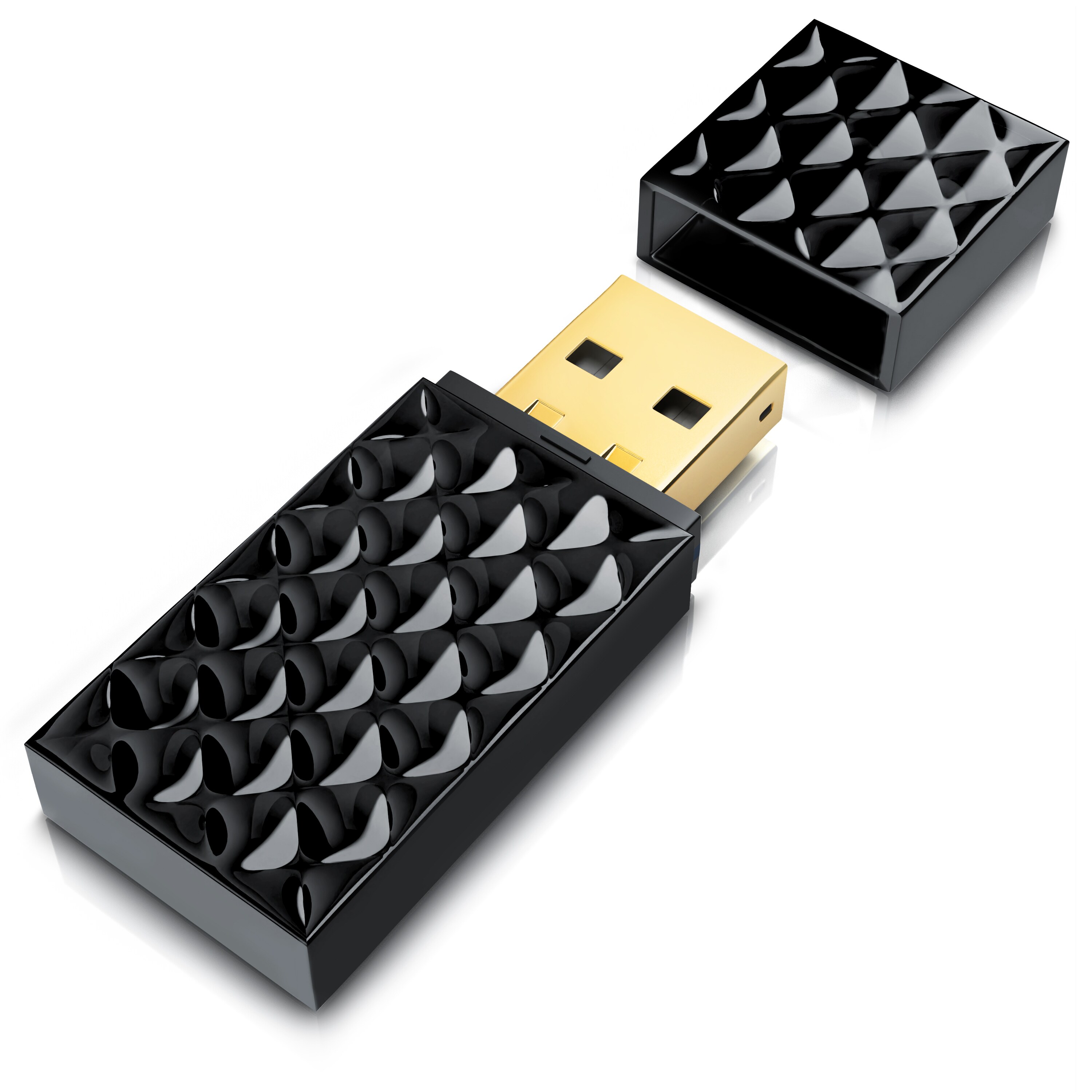 CSL WLAN Dual Band Stick - 433 MBit s - 2,4 GHz 5 GHz - bis zu 433 MBit s WLAN-Standards 802.11ac - Bild 1