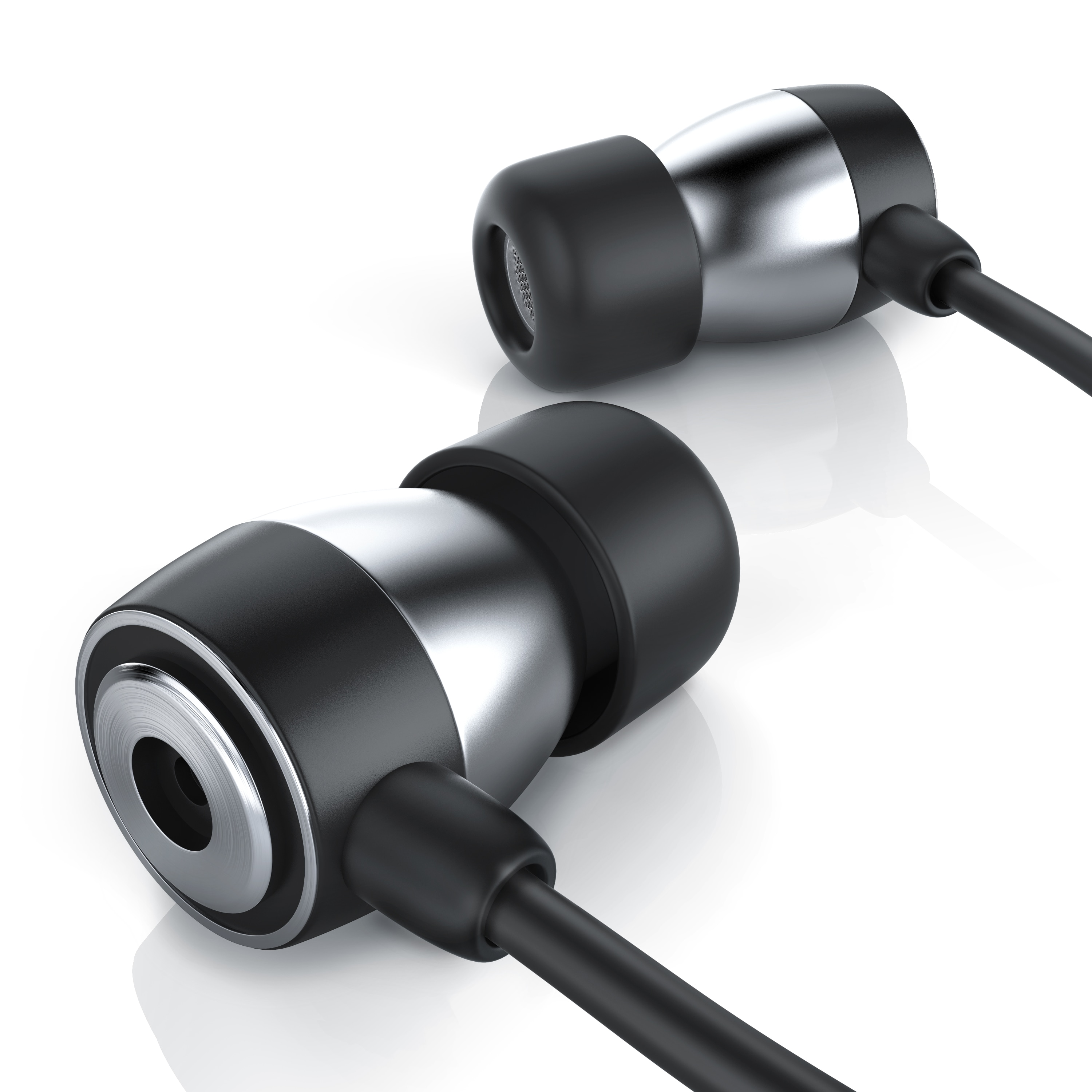 CSL Premium InEar Kopfh&ouml;rer mit 10mm Schallwandler Knickschutz / widerstandsf&auml;higes Aramid-Kabel - Bild 1