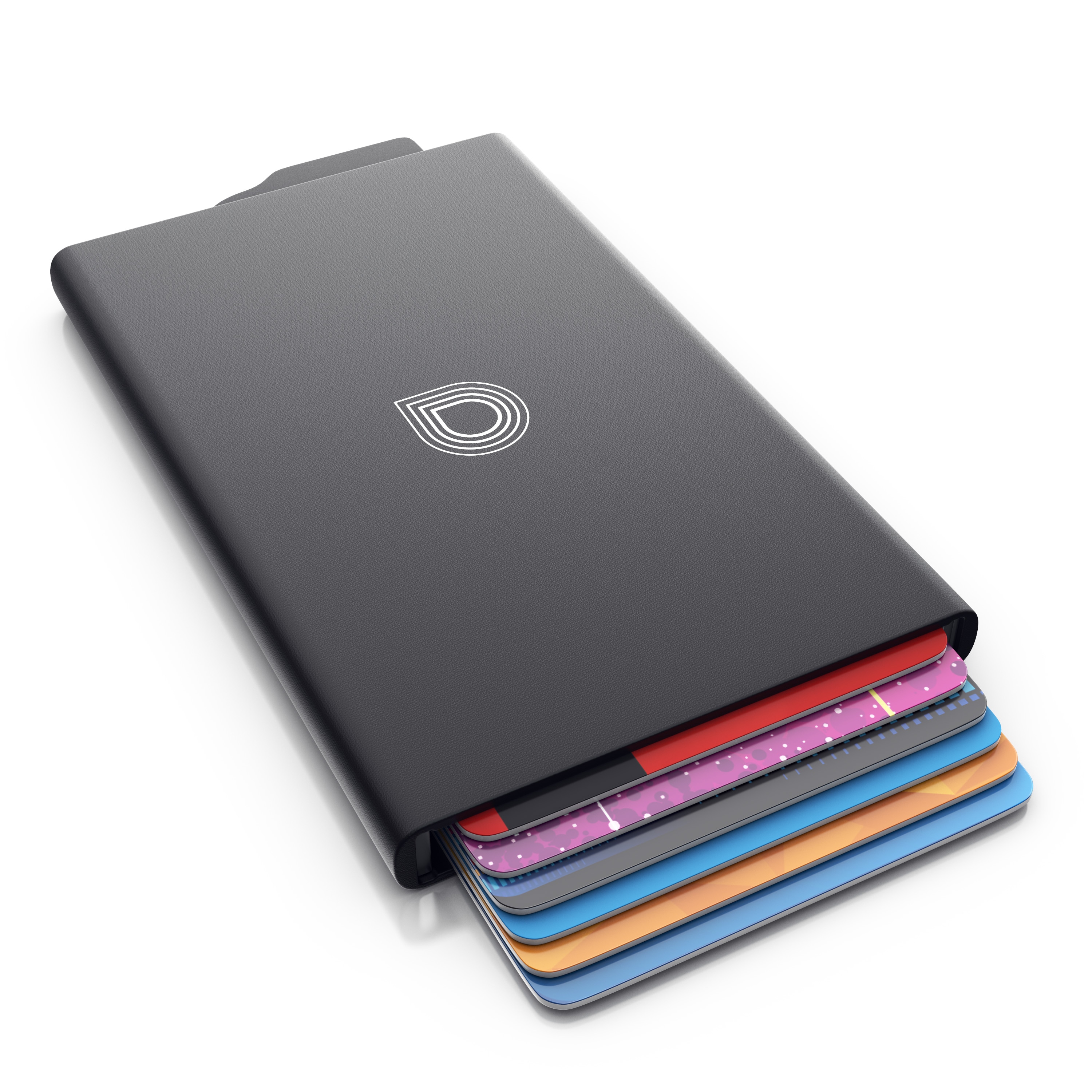 Aplic Karten Schutzh&uuml;lle aus Aluminium f&uuml;r bis zu 6 Karten NFC / RFID Abschirmung Blocker - Bild 1